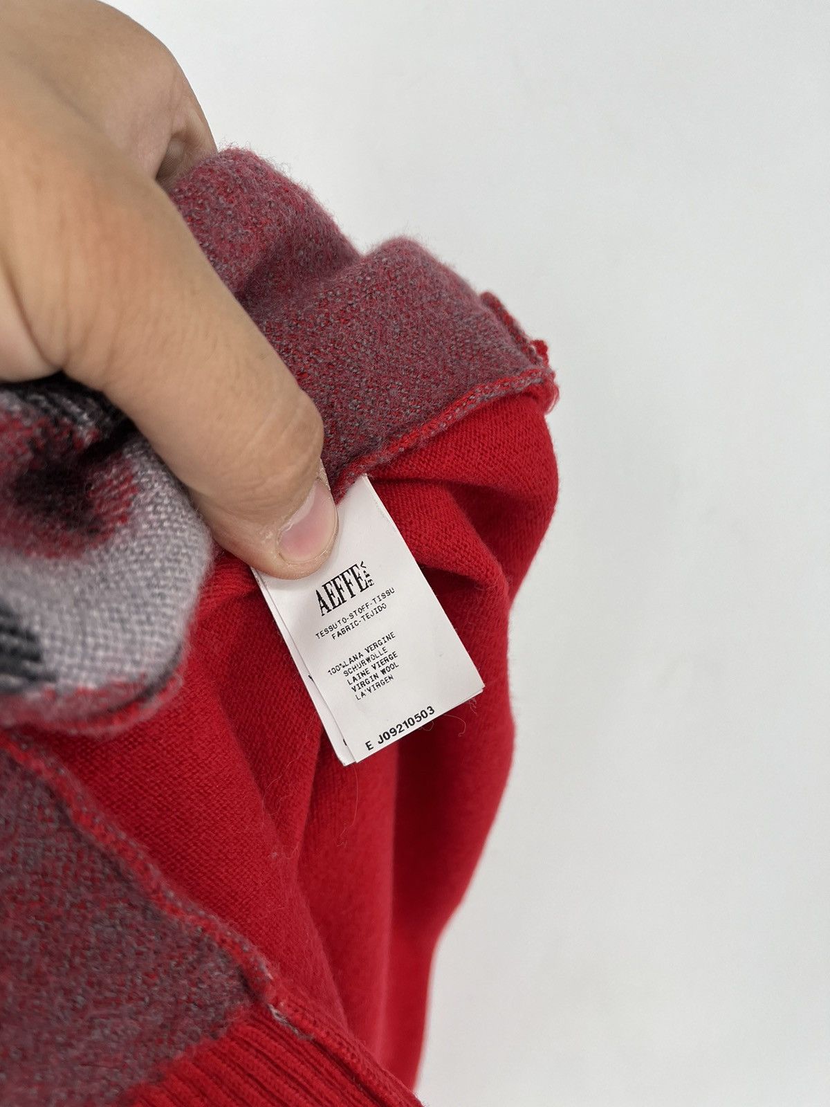 Moschino × Vintage Vintage Drink 335ml Moschino Sweater 100 Wool Lana Size S / US 4 / IT 40 - 9 Thumbnail