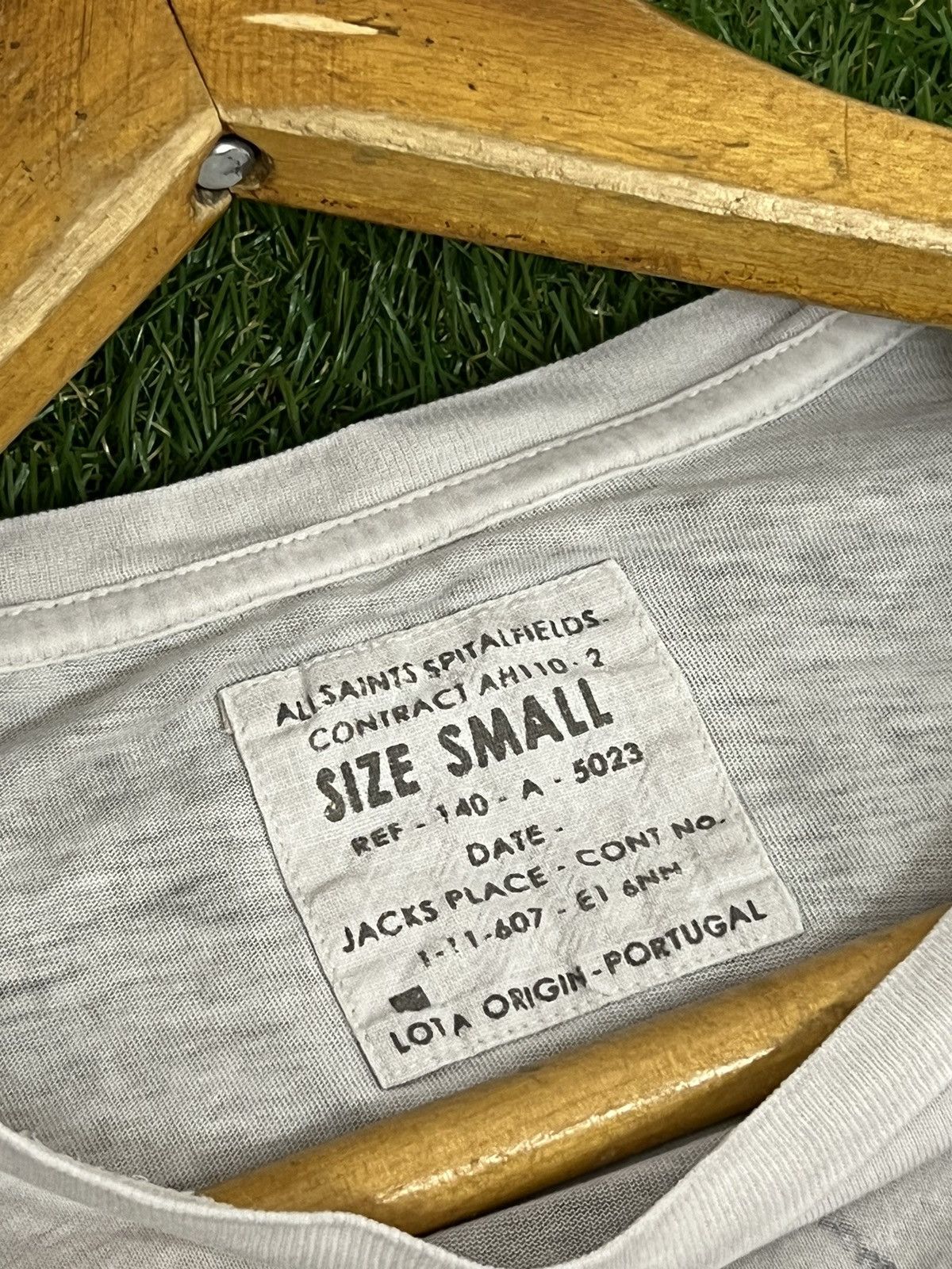 Allsaints × Japanese Brand Mens Vintage AllSaints T Shirt Japanese tee luxury ss crazy Size US S / EU 44-46 / 1 - 7 Thumbnail