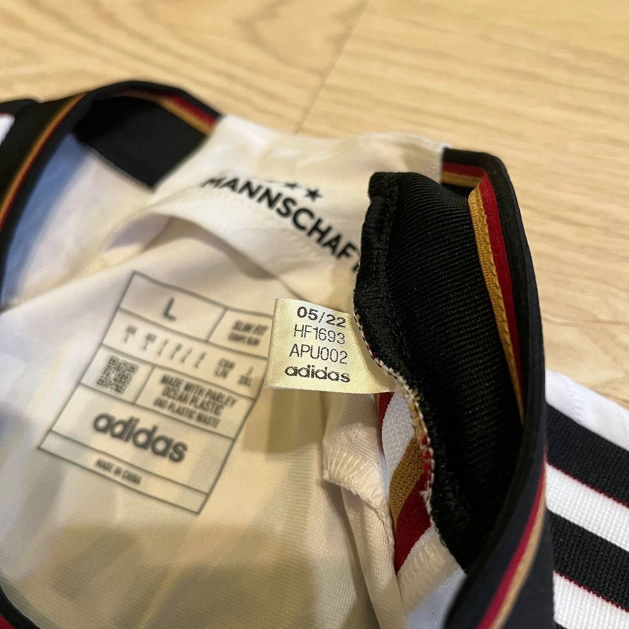 Adidas GERMANY ADIDAS 2022 WORLD CUP PLAYER ISSUE HOME JERSEY Size US L / EU 52-54 / 3 - 8 Thumbnail
