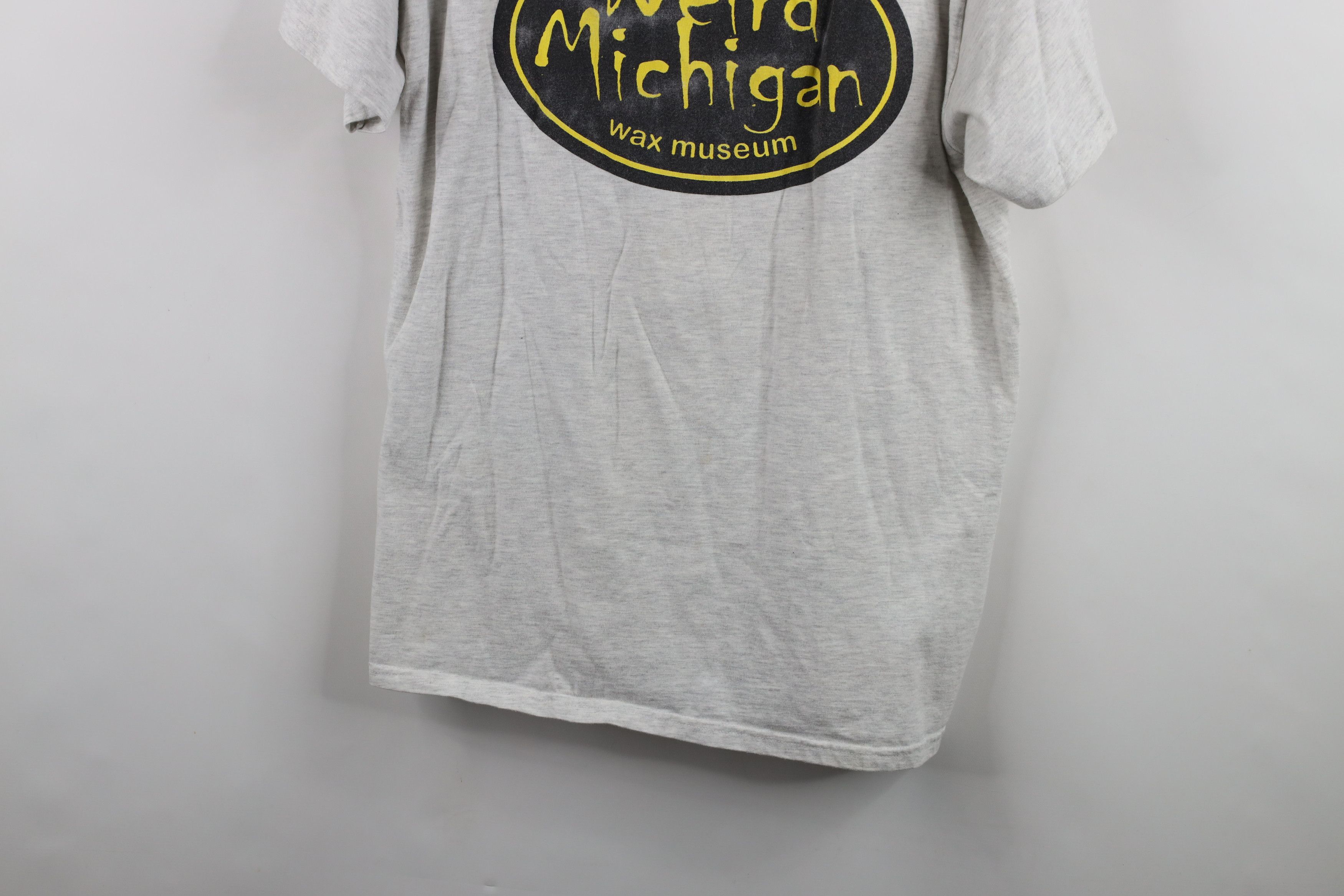 Vintage Vintage 90s Y2K Streetwear Michigan Was Museum T-Shirt Gray Size US XL / EU 56 / 4 - 3 Thumbnail