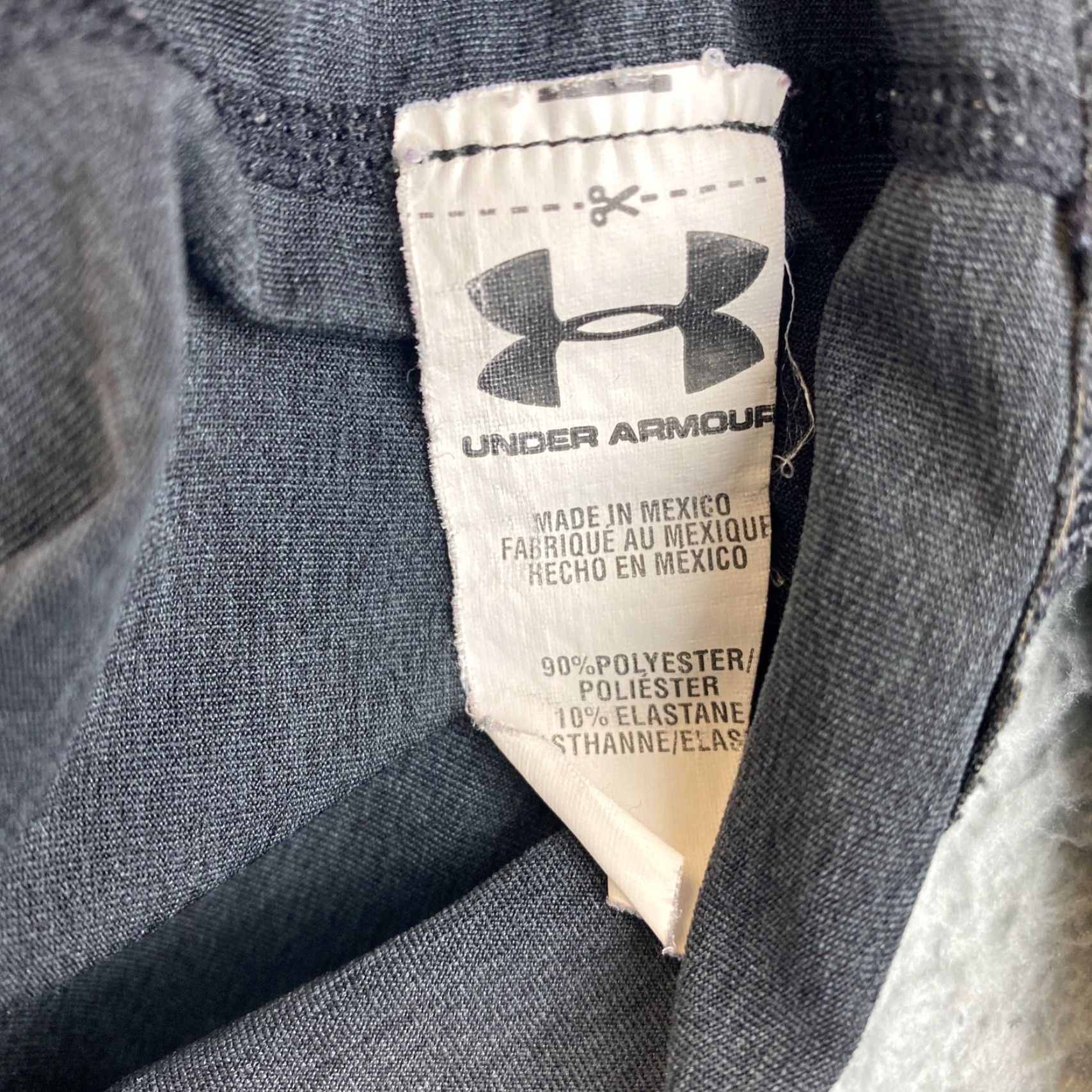 Under Armour Mens Under Armour Heatgear Gray Athletic Compression Shirt Long Sleeve S / 83-29 Size US S / EU 44-46 / 1 - 7 Thumbnail