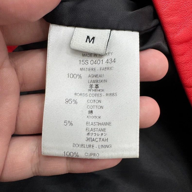 Givenchy Givenchy Three-color Patchwork Sheepskin Short Sleeve Size US M / EU 48-50 / 2 - 4 Thumbnail