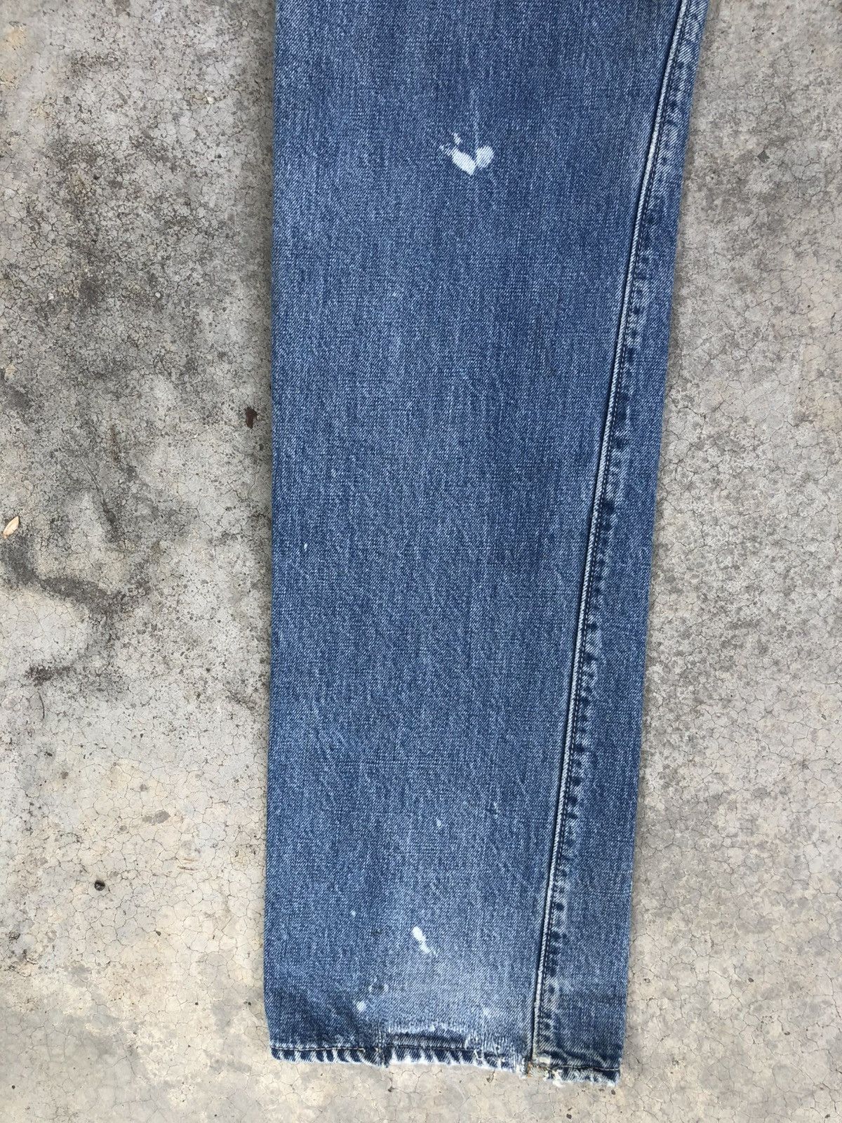 Japanese Brand Canton Distressed Jeans Selvedge Denim Size US 30 / EU 46 - 11 Thumbnail