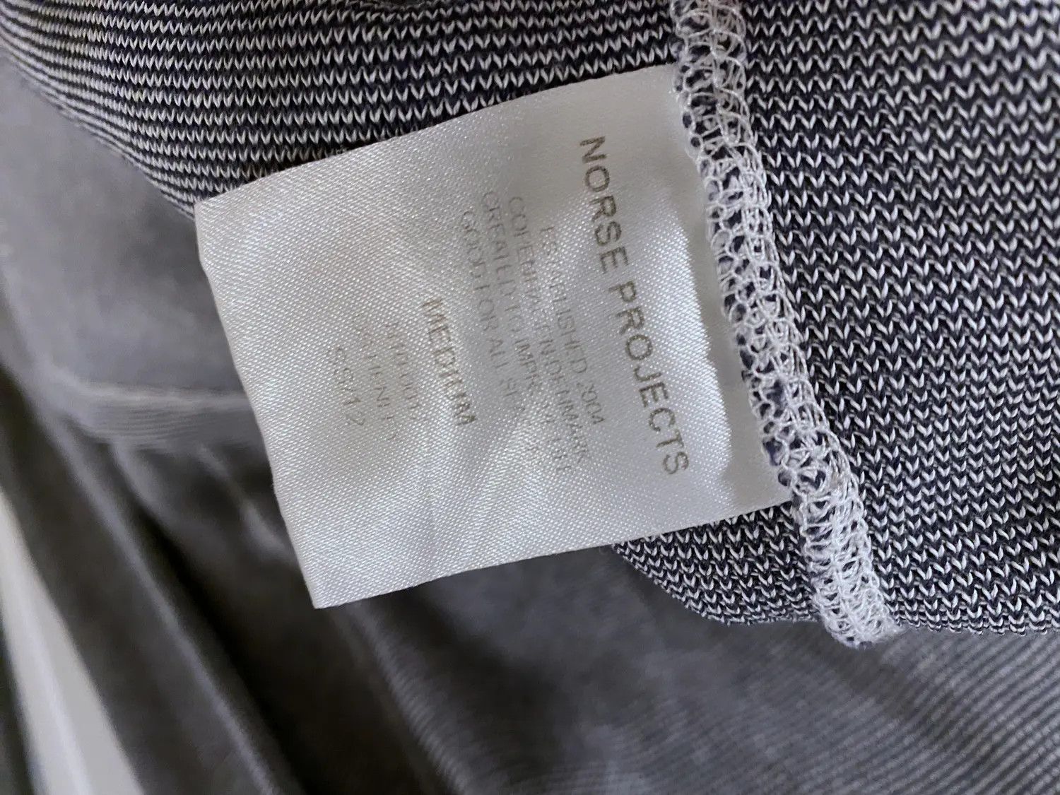 Norse Projects Norse Projects LS sweatshirt size M Size US M / EU 48-50 / 2 - 8 Thumbnail