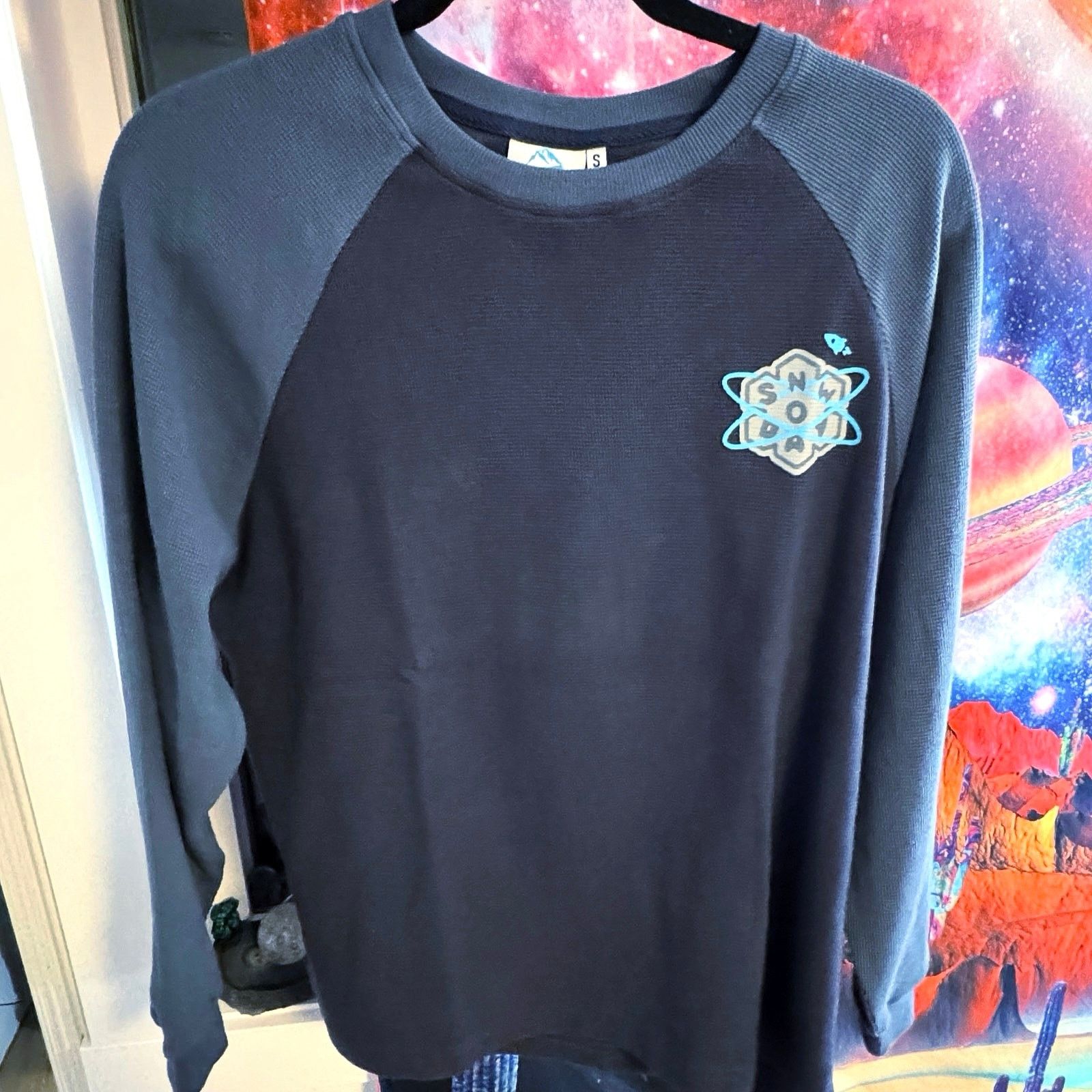 Snowday •NWT• Snowday Waffle Grid Patchwork Off-Shoulder Thermal • S Size US S / EU 44-46 / 1 - 2 Thumbnail