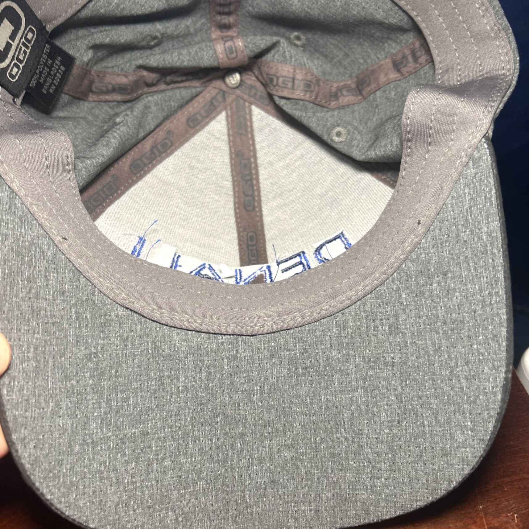 Vintage OGIO Denali National Park Unisex Hats Adjustable Baseball Cap Gray One Size Men/Unisex Outdoor Polyester Size US M / EU 48-50 / 2 - 7 Thumbnail