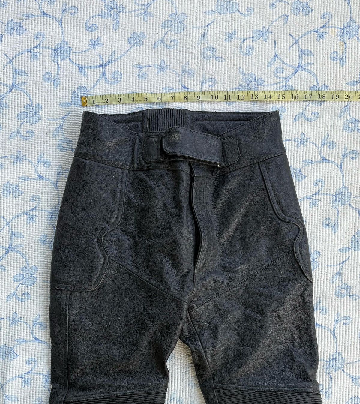 Leather × Vintage Rookie Leather Pant Biker Pant Design kadoya stlye Size US 29 - 3 Thumbnail