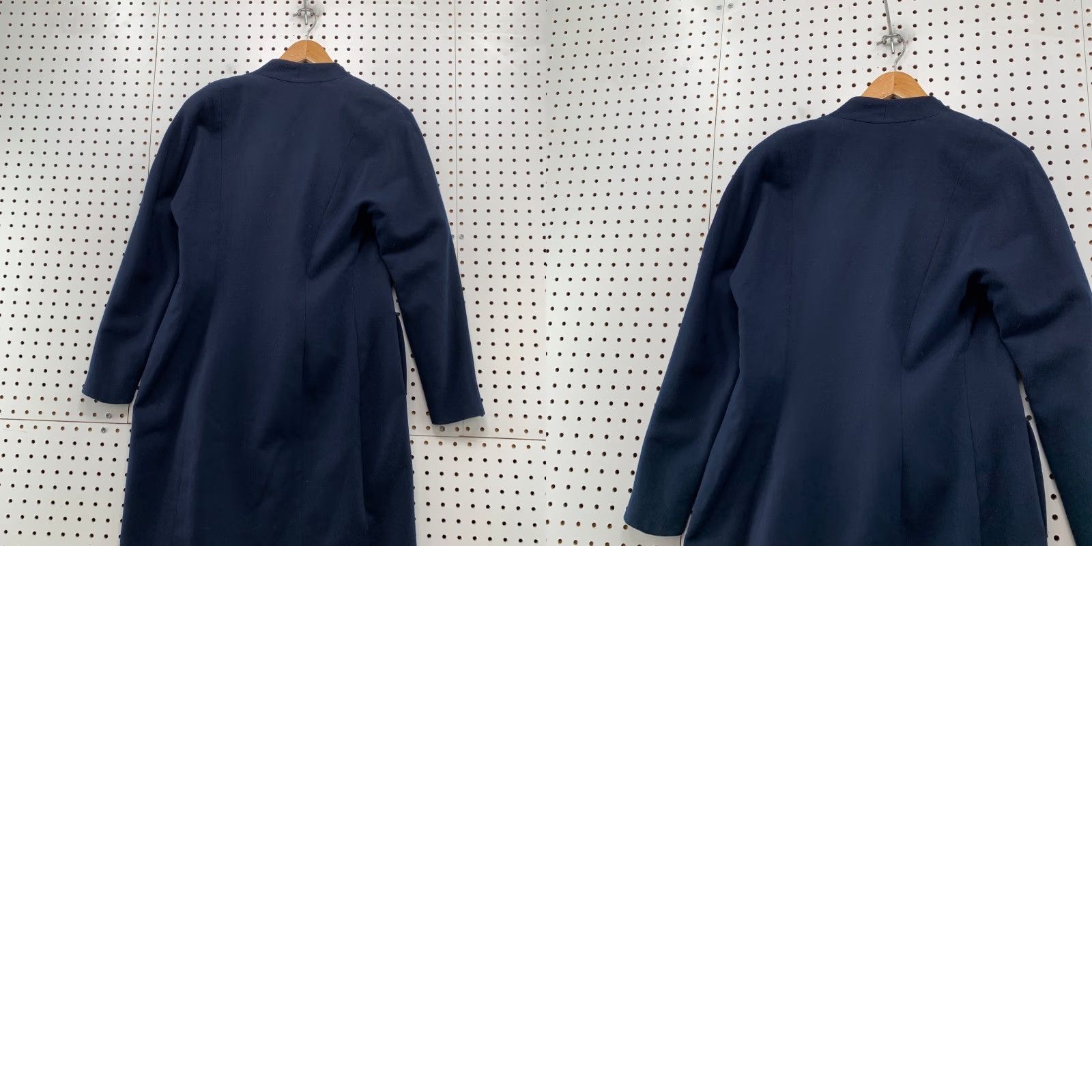 Vintage VINTAGE Gillian Blazer Coat Wool Dress Womens Size 6 Navy Blue Gold Button ILGWU Blazer Jacket Size M / US 6-8 / IT 42-44 - 10 Thumbnail