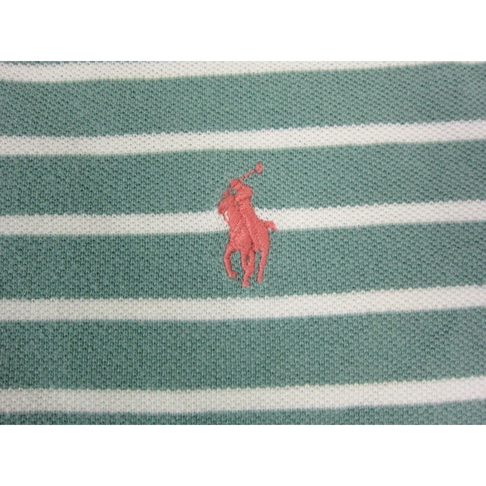 Polo Ralph Lauren VINTAGE Polo Ralph Lauren Polo Shirt Mens XL Green Striped 90s Golf Polo Shirt Mens XL Green Polo Ralph Lauren Shirt Size US XL / EU 56 / 4 - 3 Thumbnail
