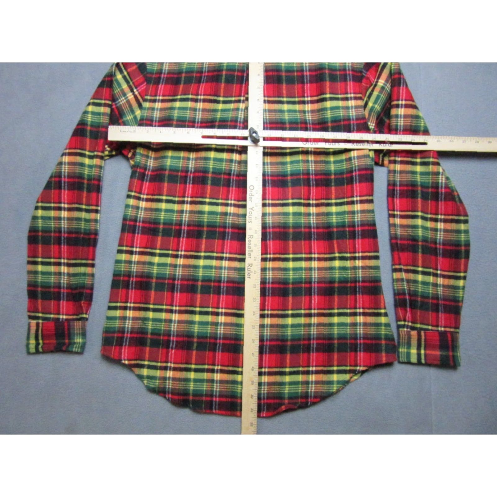Ralph Lauren Ralph Lauren Shirt Mens Medium Red Yellow Plaid Flannel Pocket Button Down New Size US M / EU 48-50 / 2 - 7 Thumbnail