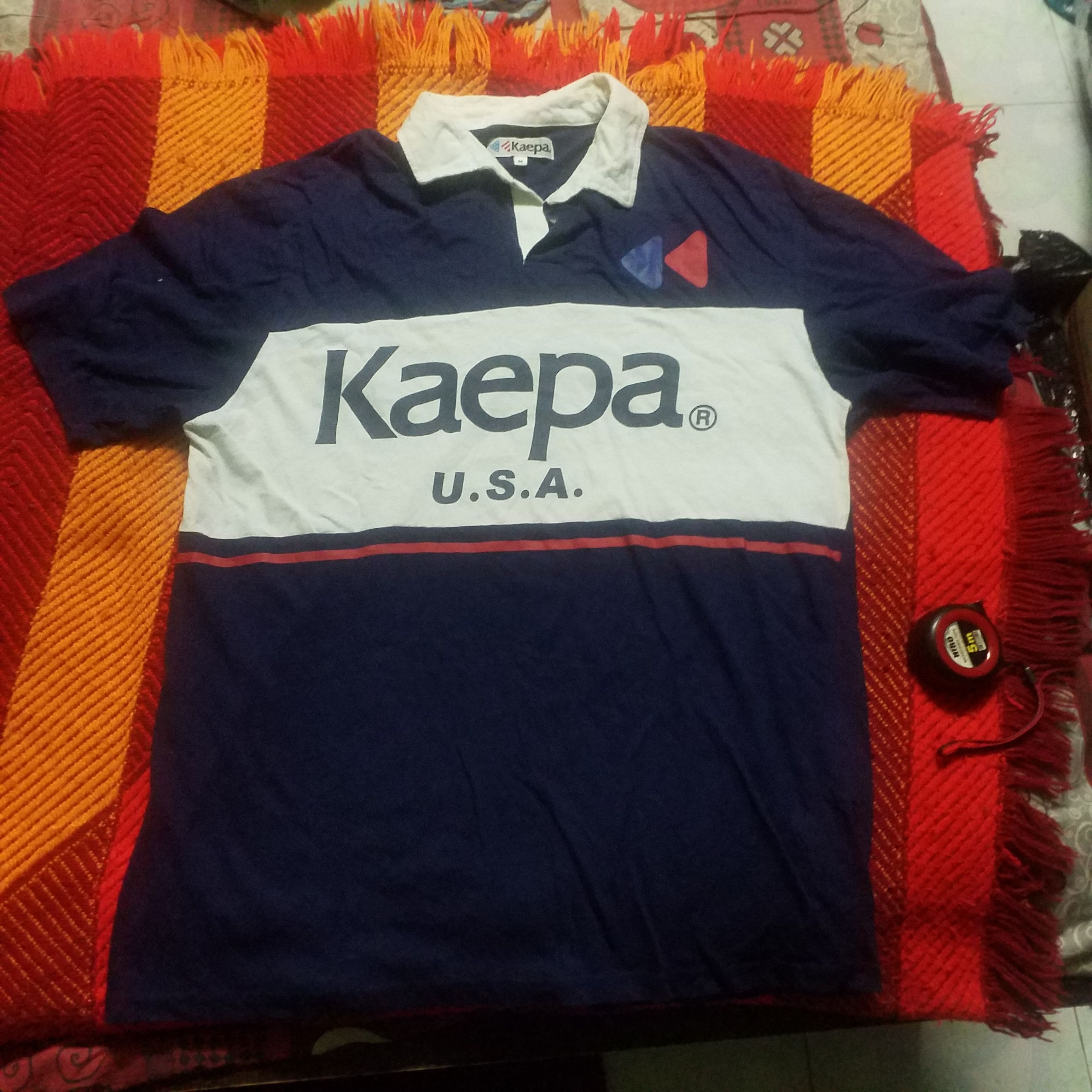 Japanese Brand NICE KAEPA POLO SHIRT DESIGN BASIC SPELL OUT AND COLOUR Size US M / EU 48-50 / 2 - 1 Thumbnail