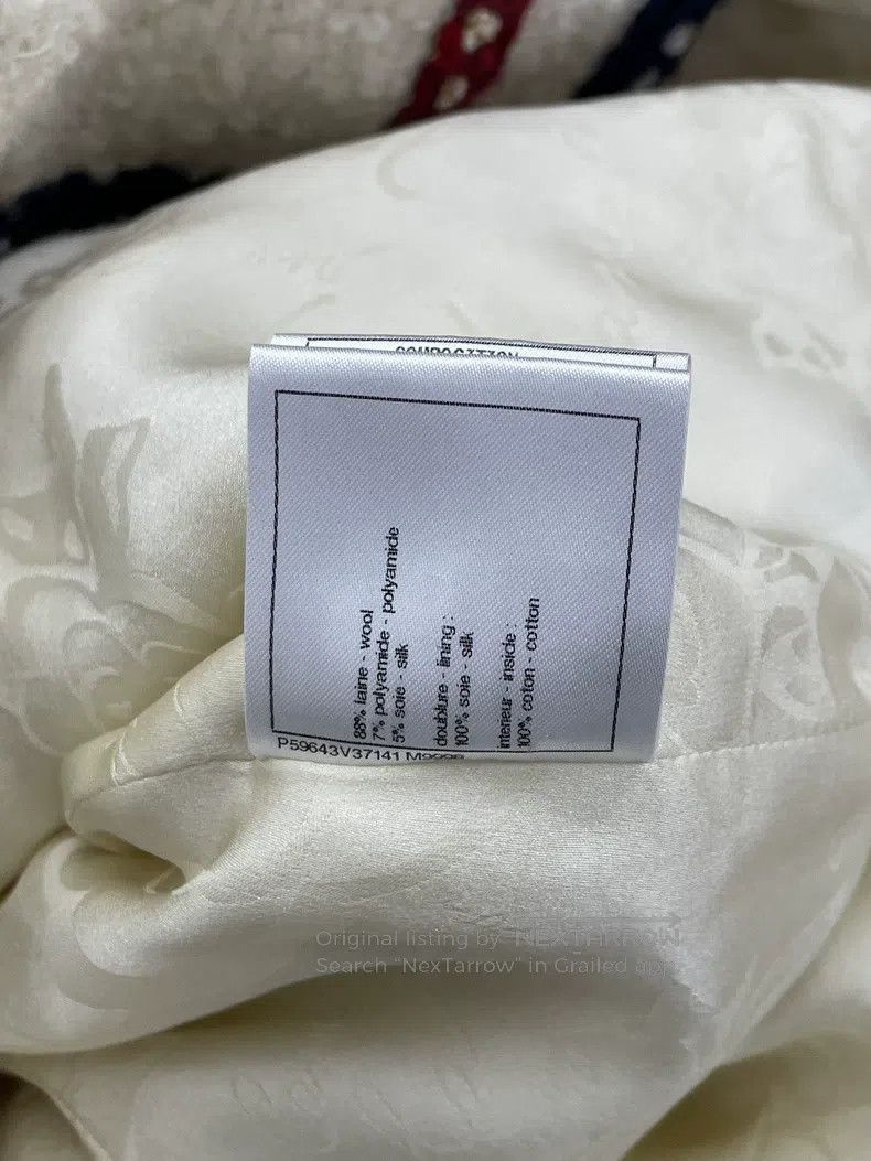 Chanel Chanel Preview series red and blue rolled-edged jacket Size XS / US 0-2 / IT 36-38 - 7 Thumbnail