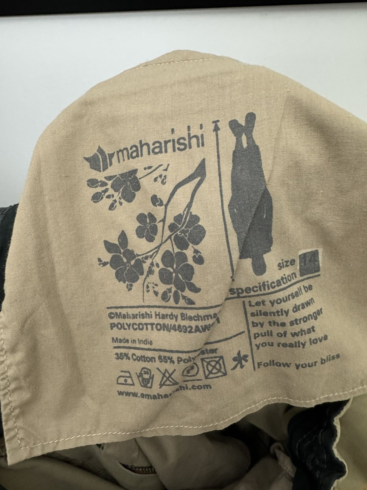 Maharishi Maharishi Snopants Flowers Embroidered Rare Japanese Hype Size US 34 / EU 50 - 7 Thumbnail
