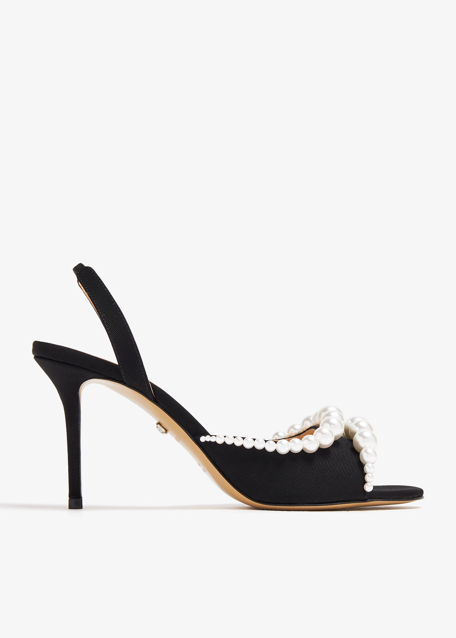 MACH & MACH o1s22i1n0125 Siren Sandals in Black Size US 7 / IT 37 - 1 Thumbnail