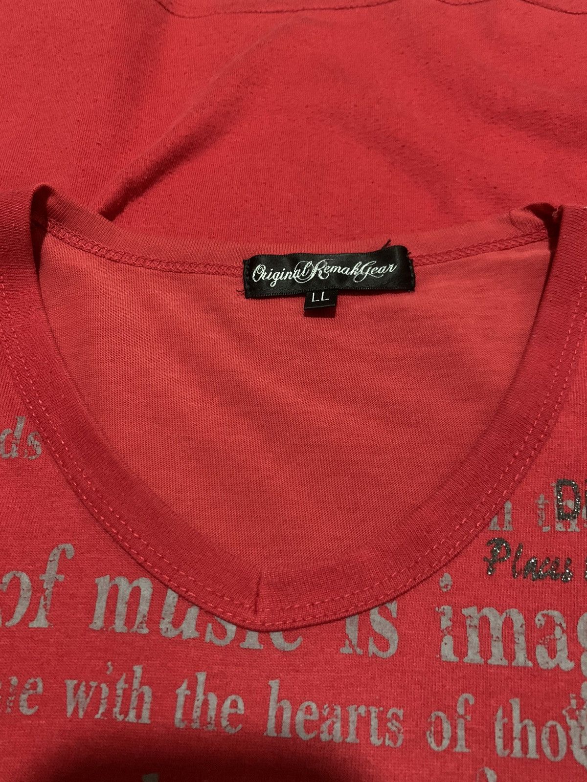 Japanese Brand Japanese Brand Poem If Six was Nine Style Short Sleeve Size US XL / EU 56 / 4 - 13 Thumbnail