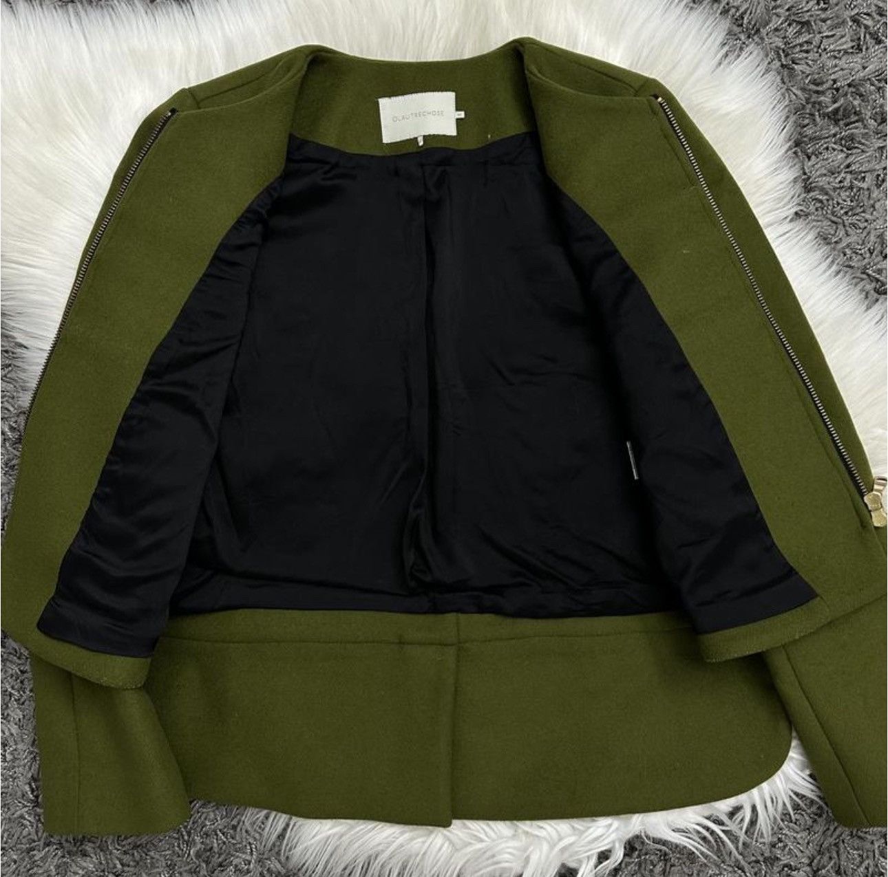 Designer vintage jacket L’autre chose trend lana vergine luxury Size S / US 4 / IT 40 - 6 Thumbnail