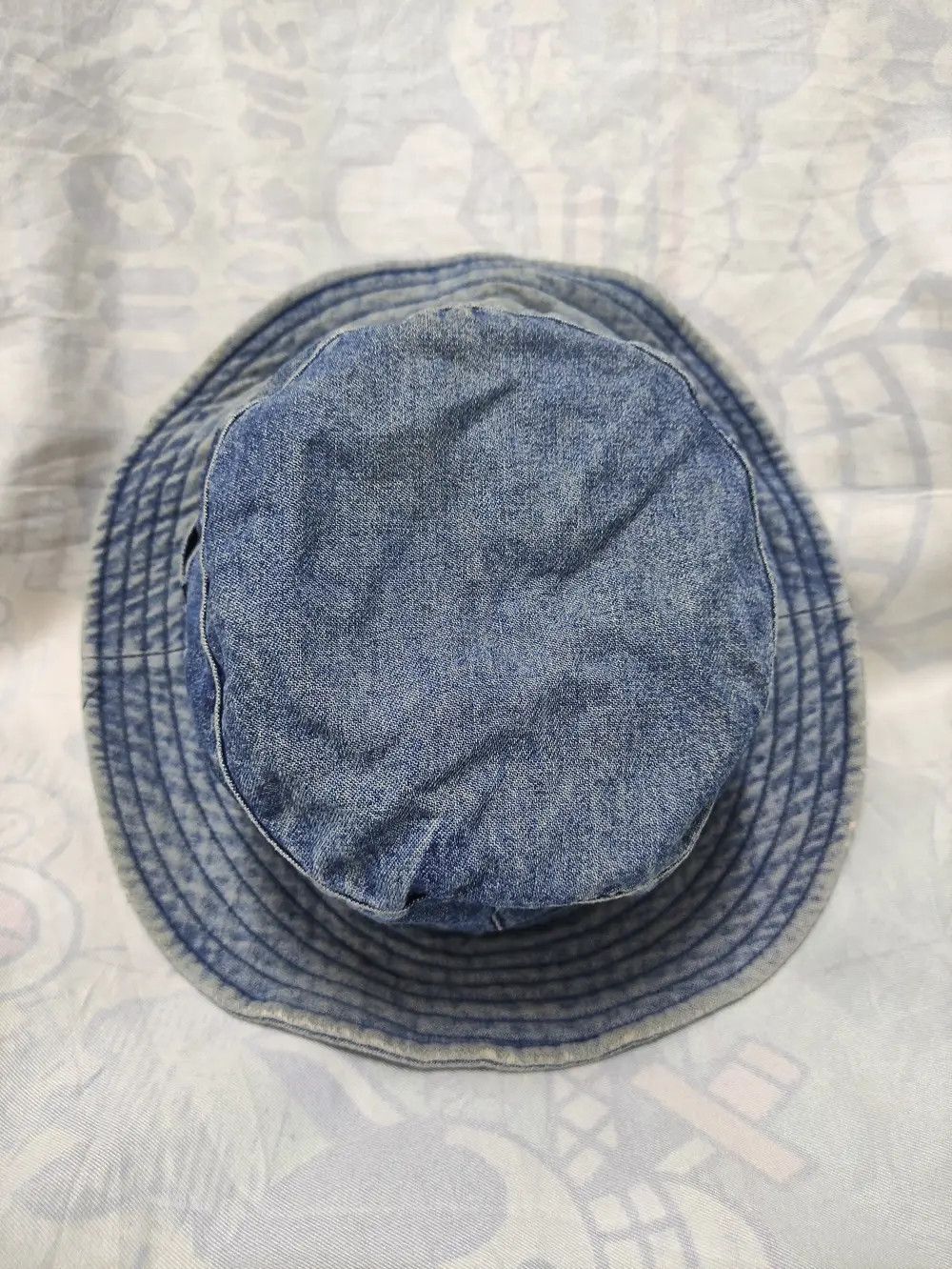 GOODENOUGH × Head Porter GOODENOUGH x HEAD PORTER VINTAGE DENIM BUCKET HAT Size ONE SIZE - 4 Thumbnail