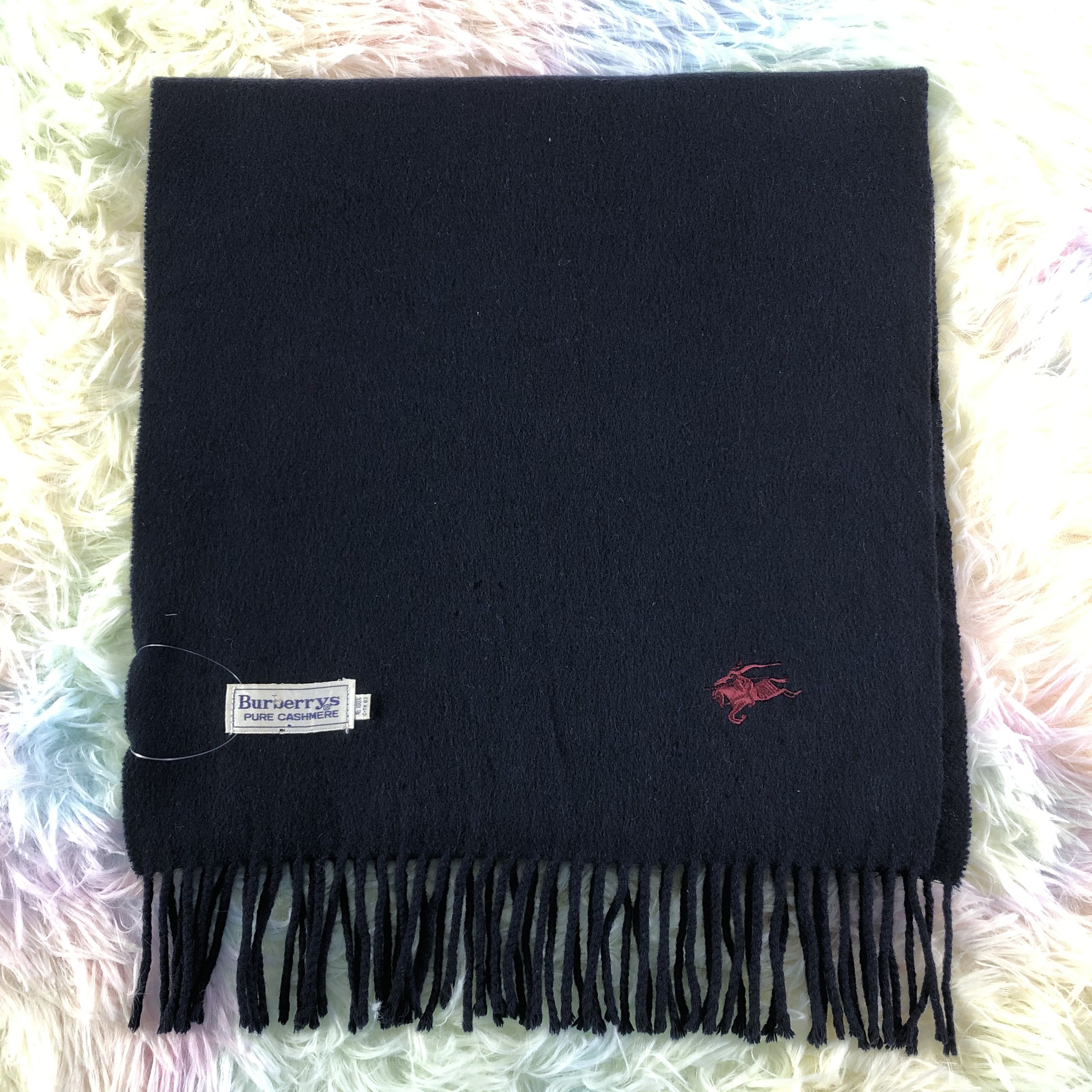 Burberry × Vintage Burberry Scarf / Muffler / Neckwear - KM193 Size ONE SIZE - 3 Thumbnail