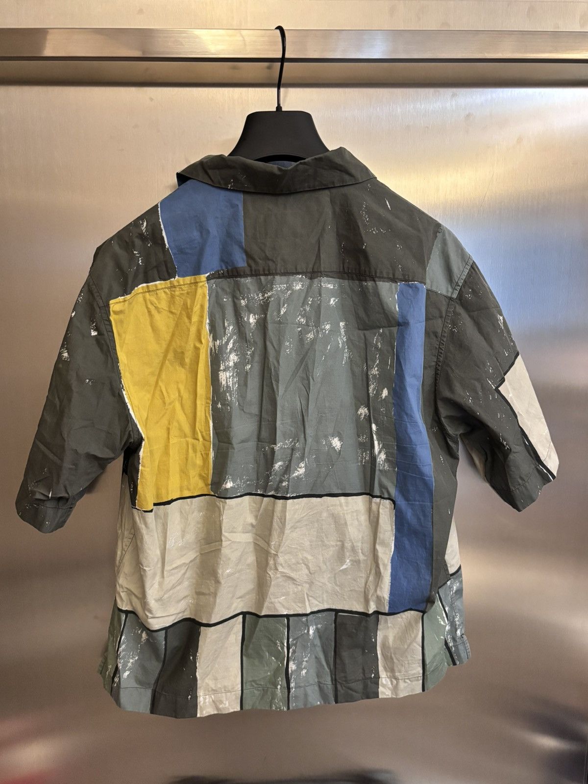Prada Prada 2017 wine painting shirt Size US XL / EU 56 / 4 - 2 Thumbnail