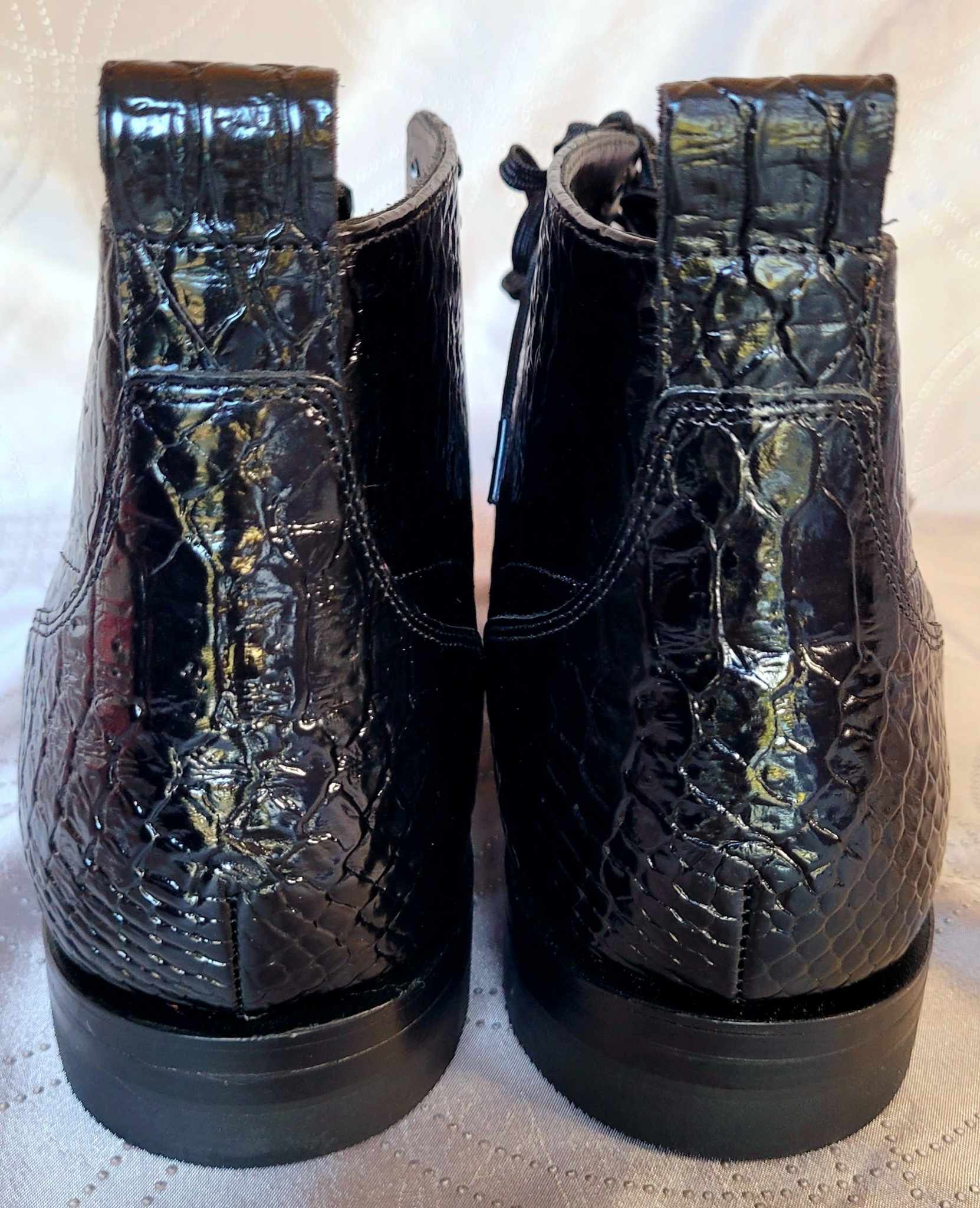 Stacy Adams NEW Size 14 D Stacy Adams Leather Men's High Top Boots/Shoes Size US 14 / EU 47 - 2 Thumbnail