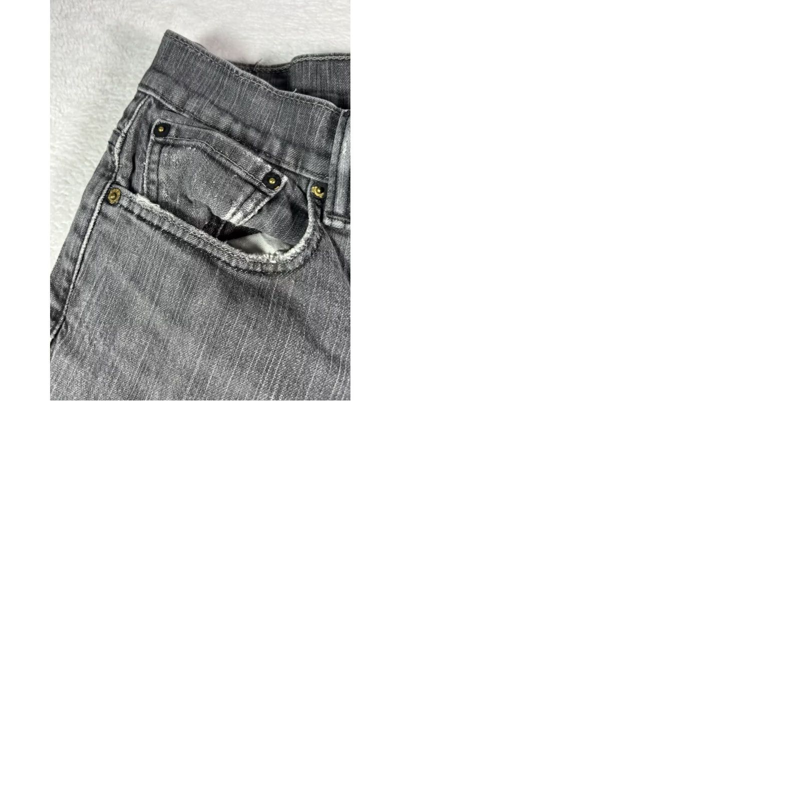 Levi's Levi's 511 Men's Jeans Slim Skinny Black Denim 32x30 Distressed Stretch Denim USA Logo 5-Pocket Style Zipper Button Shirt? Size US 32 / EU 48 - 11 Thumbnail