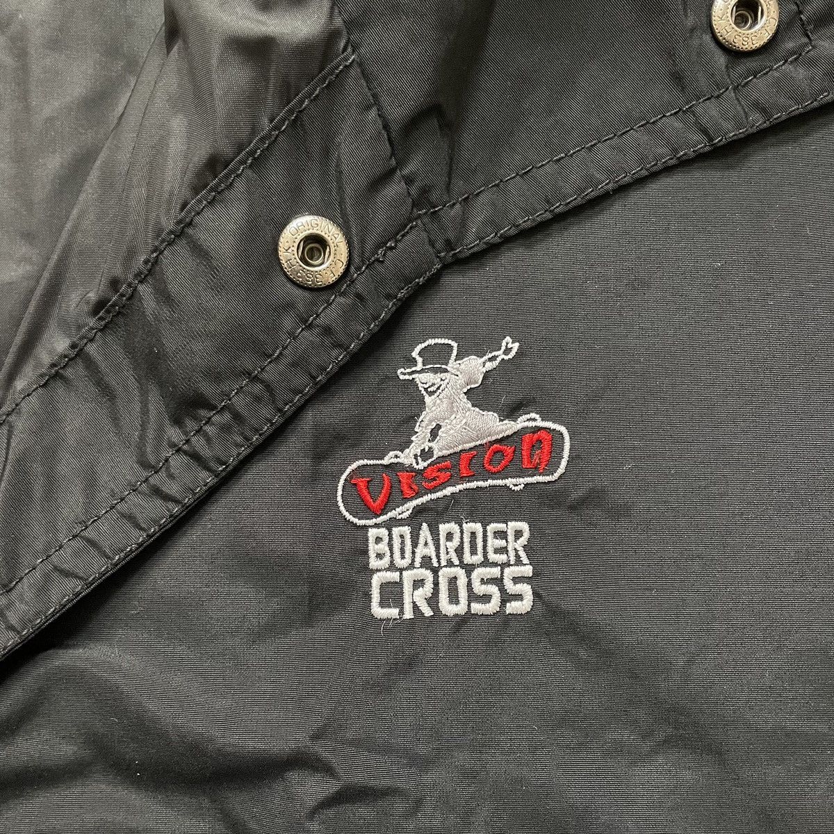 Vision Streetwear Vintage 1990s Vision Streetwear “Boarder Cross” windbreaker Size US XL / EU 56 / 4 - 8 Thumbnail
