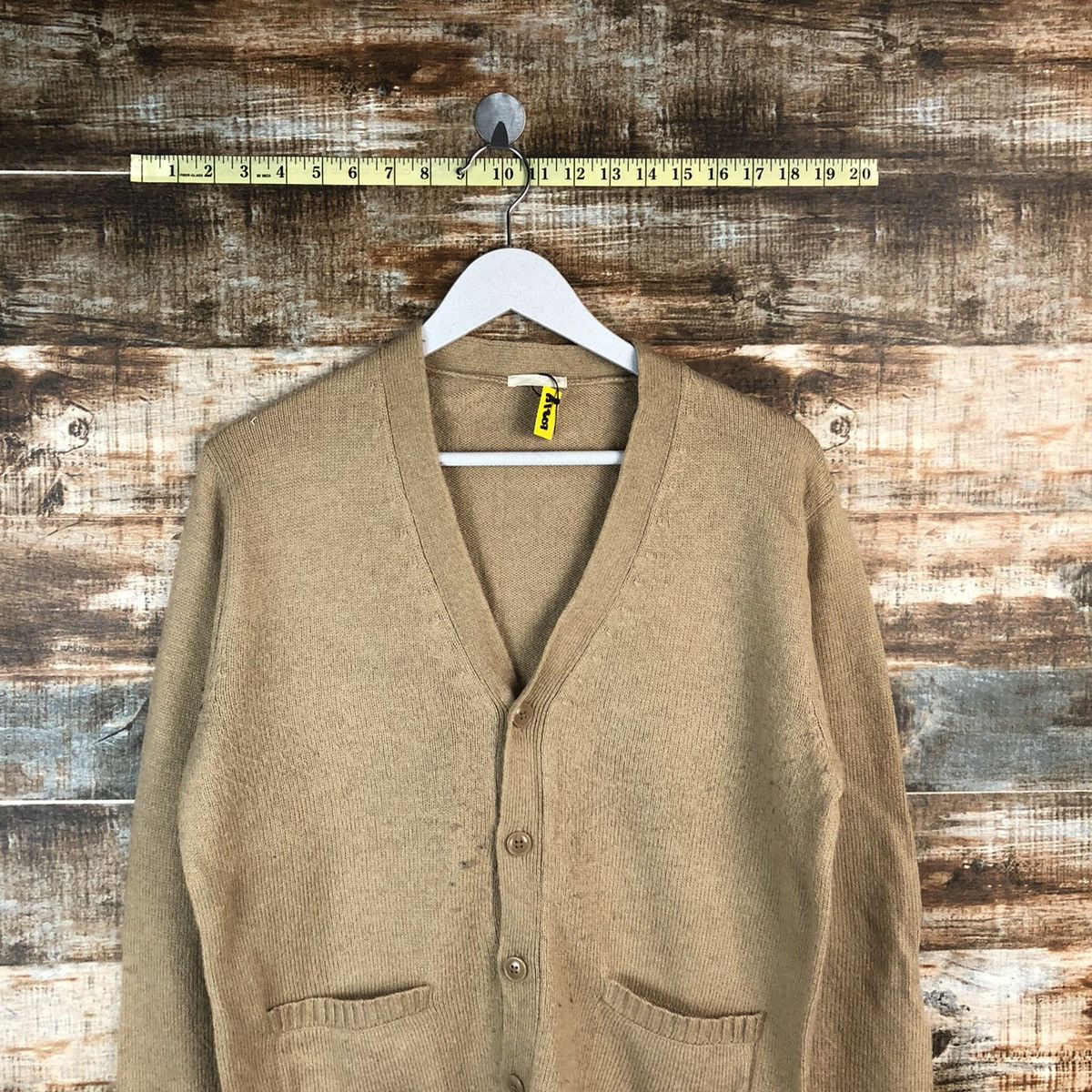 GU GU Brown Cardigan japan vintage Knitwear #A1807 Size US S / EU 44-46 / 1 - 2 Thumbnail