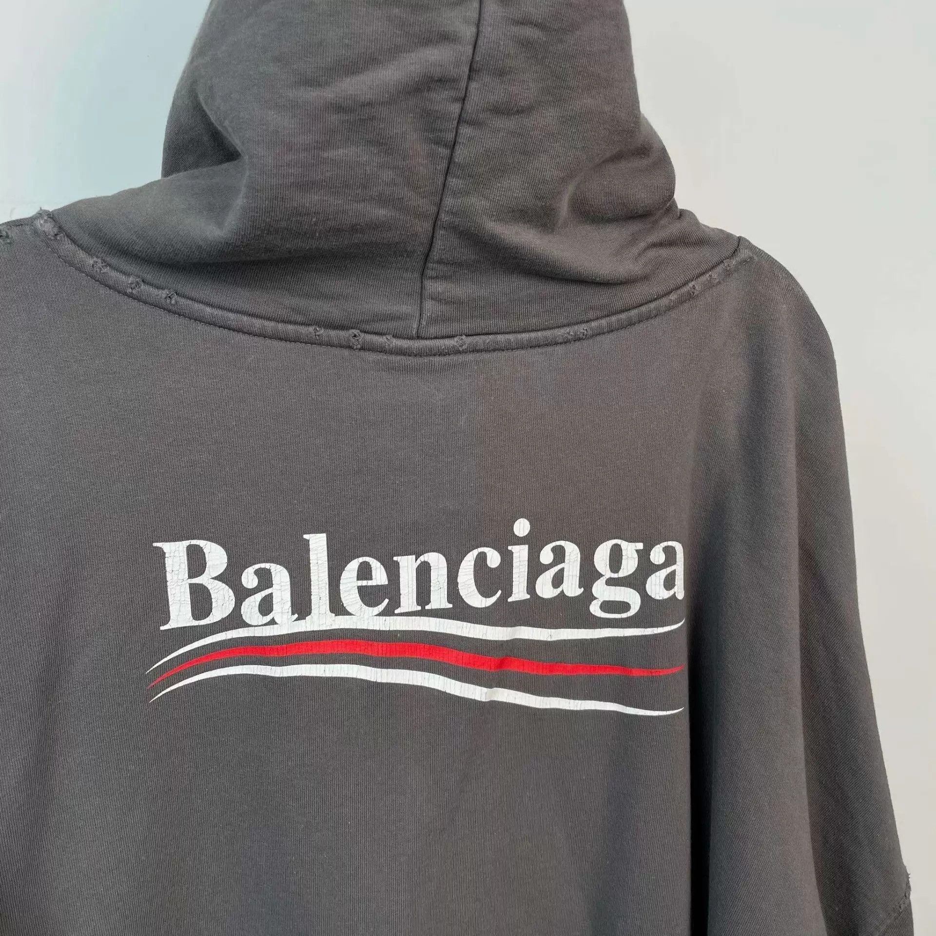 Balenciaga Balenciaga 95 New logo print casual hoodie XL Size US XL / EU 56 / 4 - 3 Thumbnail
