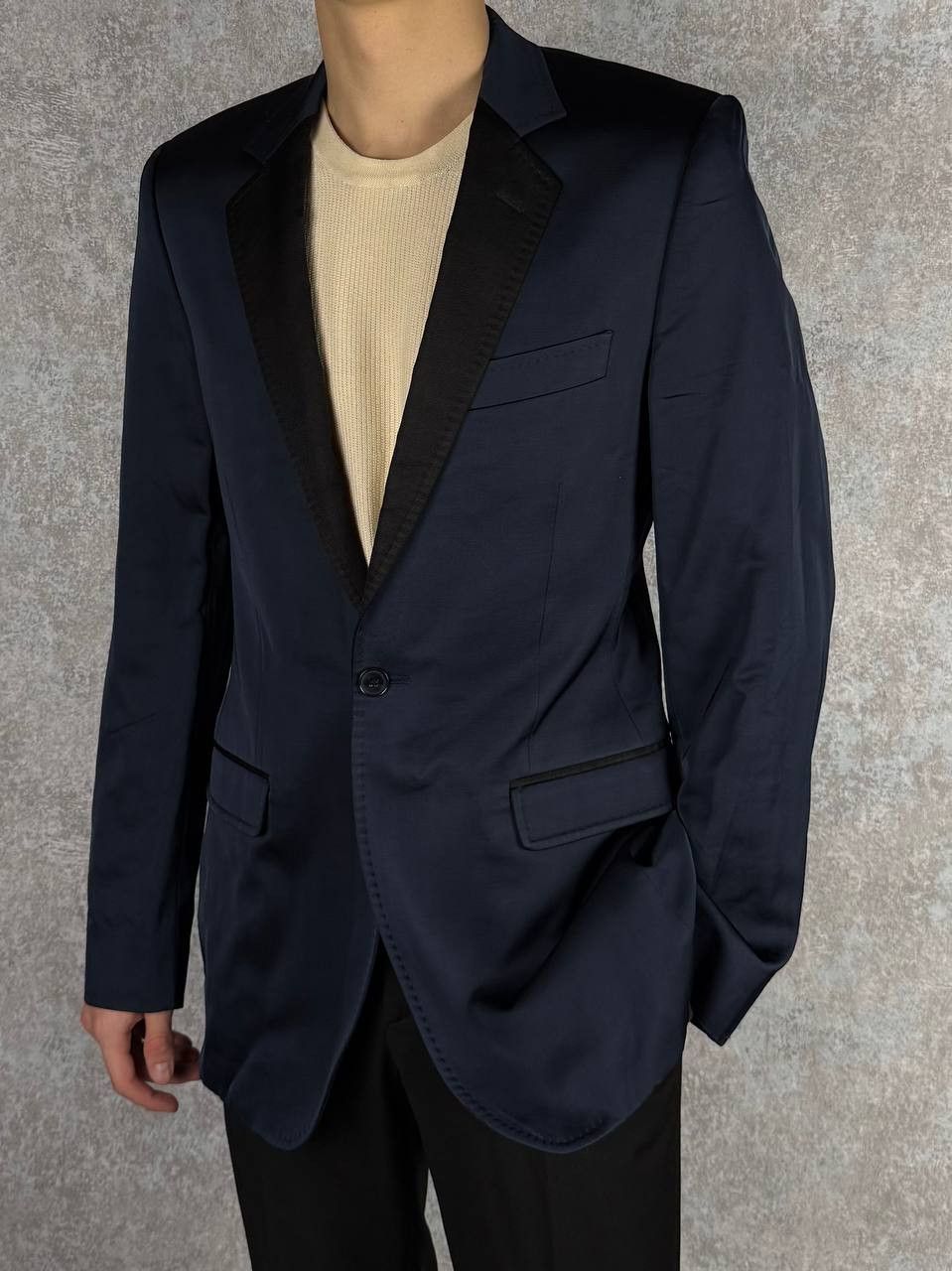 Dolce & Gabbana Dolce Gabbana Martini Navy Blue Blazer Size 46R - 1 Thumbnail