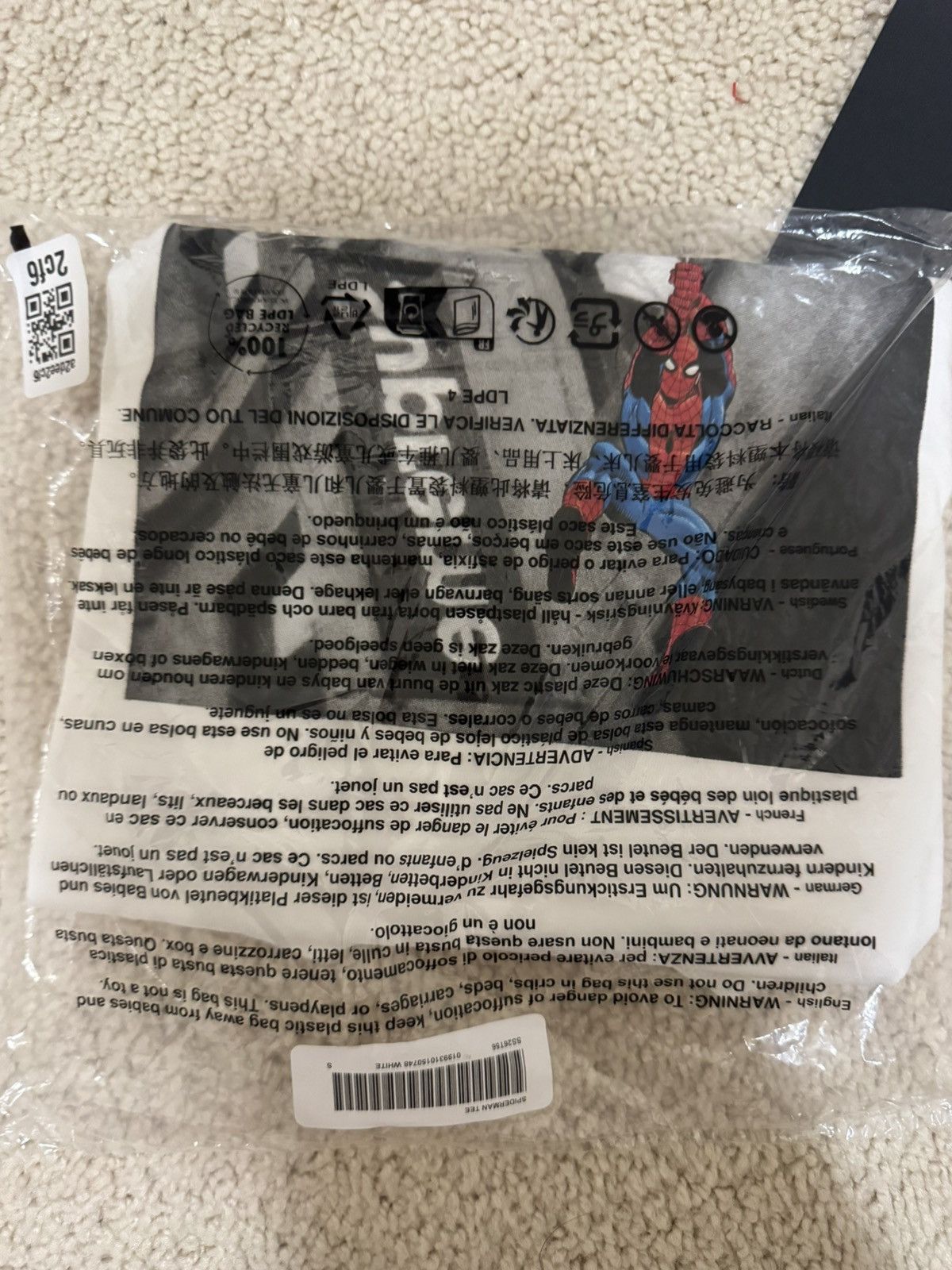Supreme Spider man ss26 Size US S / EU 44-46 / 1 - 3 Thumbnail
