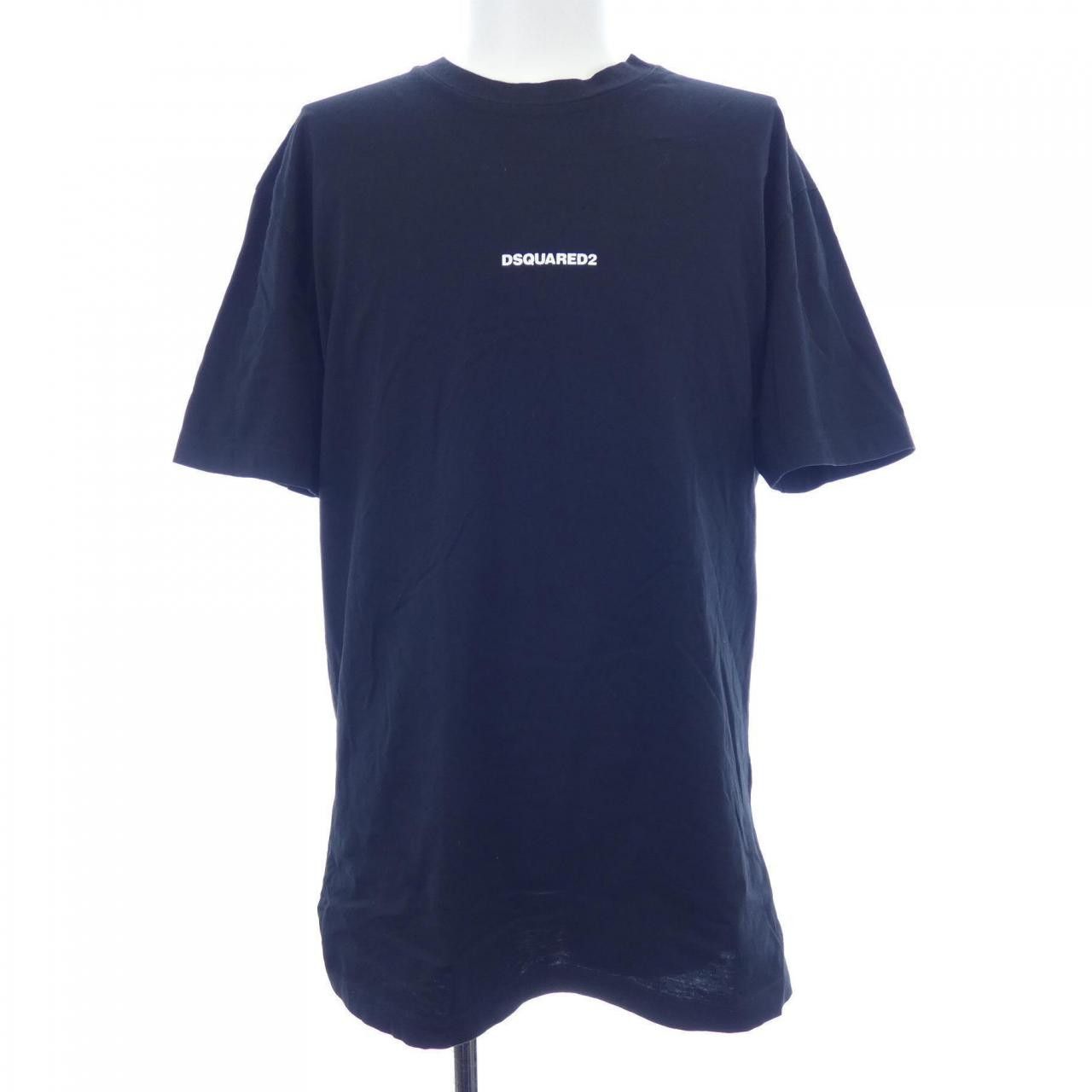 Dsquared2 Dsquared2 DSQUARED2 Cotton T Shirt Textile T-Shirts S74GD0769 DUTY FREE for USA Size ONE SIZE - 1 Thumbnail