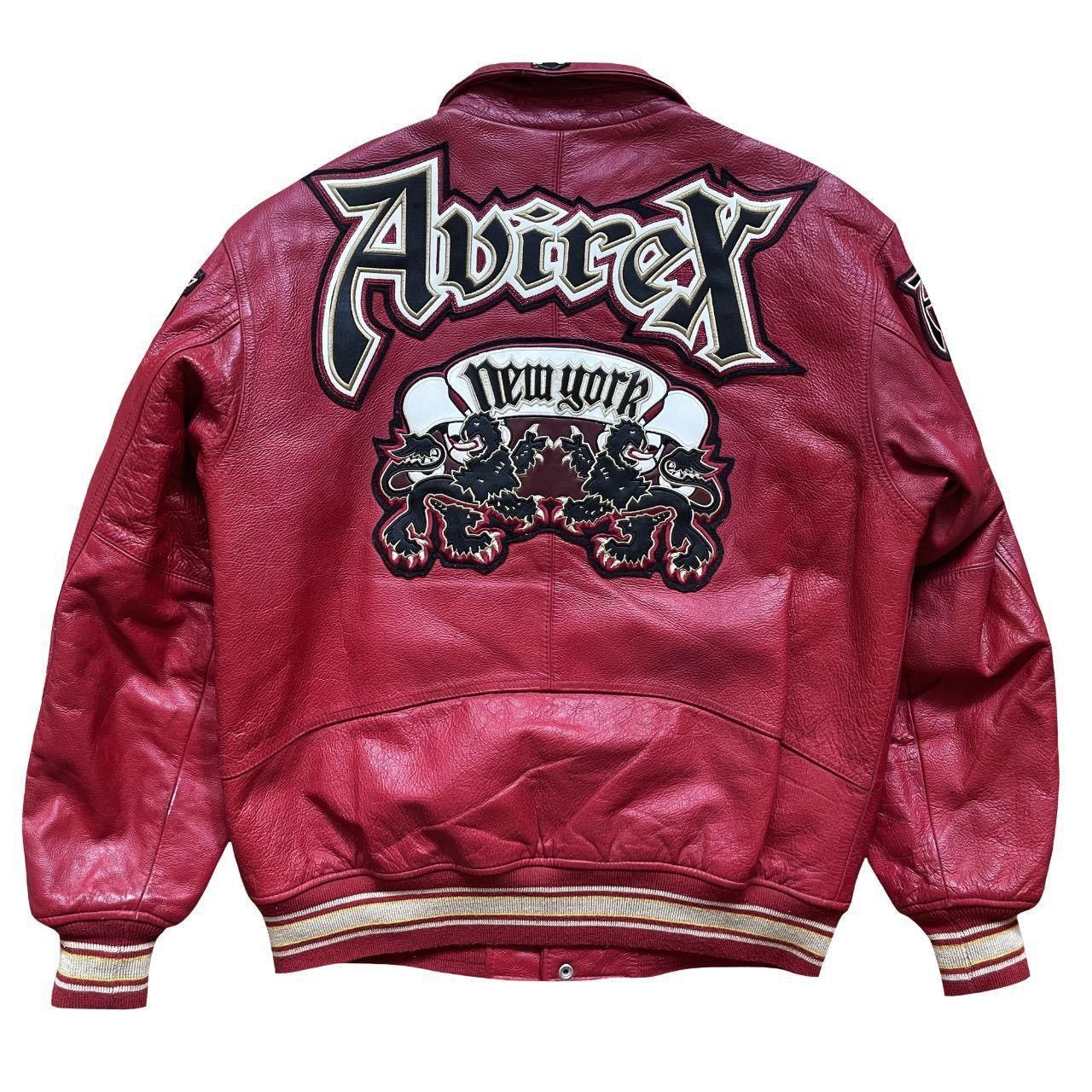 Avirex Avirex Lions Leather Varsity Jacket Size US M / EU 48-50 / 2 - 6 Thumbnail