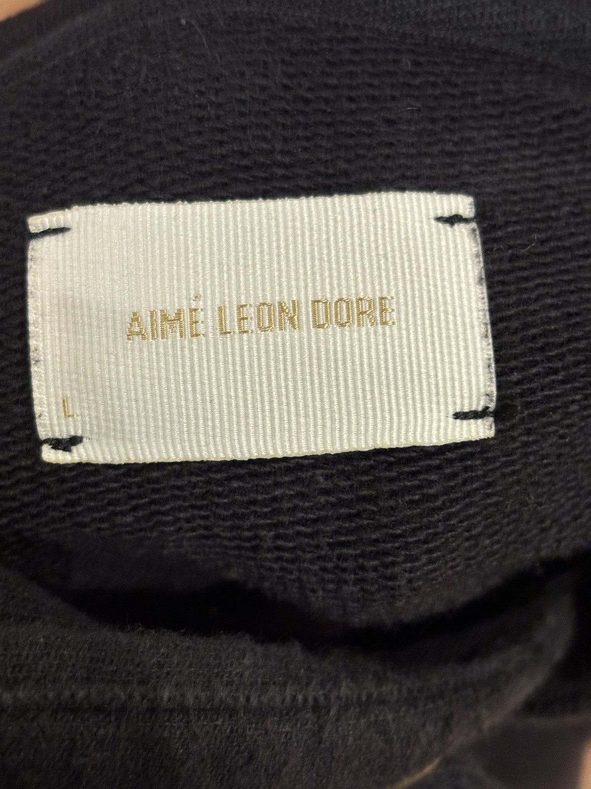Aime Leon Dore ALD Black Hoodie Size US L / EU 52-54 / 3 - 3 Thumbnail