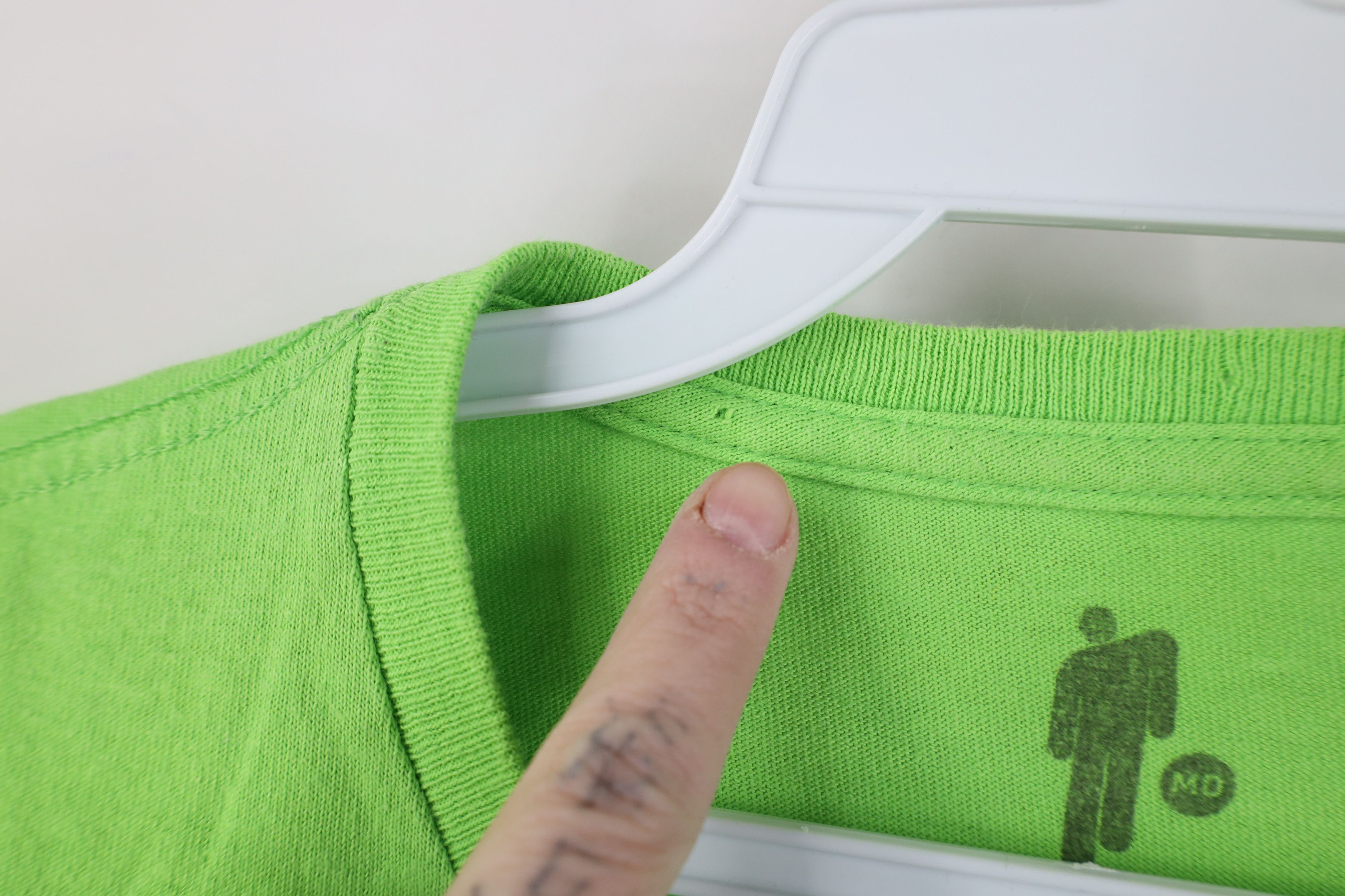 Vintage Billie Eilish Band Tour Long Sleeve T-Shirt Cotton Lime Size M / US 6-8 / IT 42-44 - 8 Thumbnail