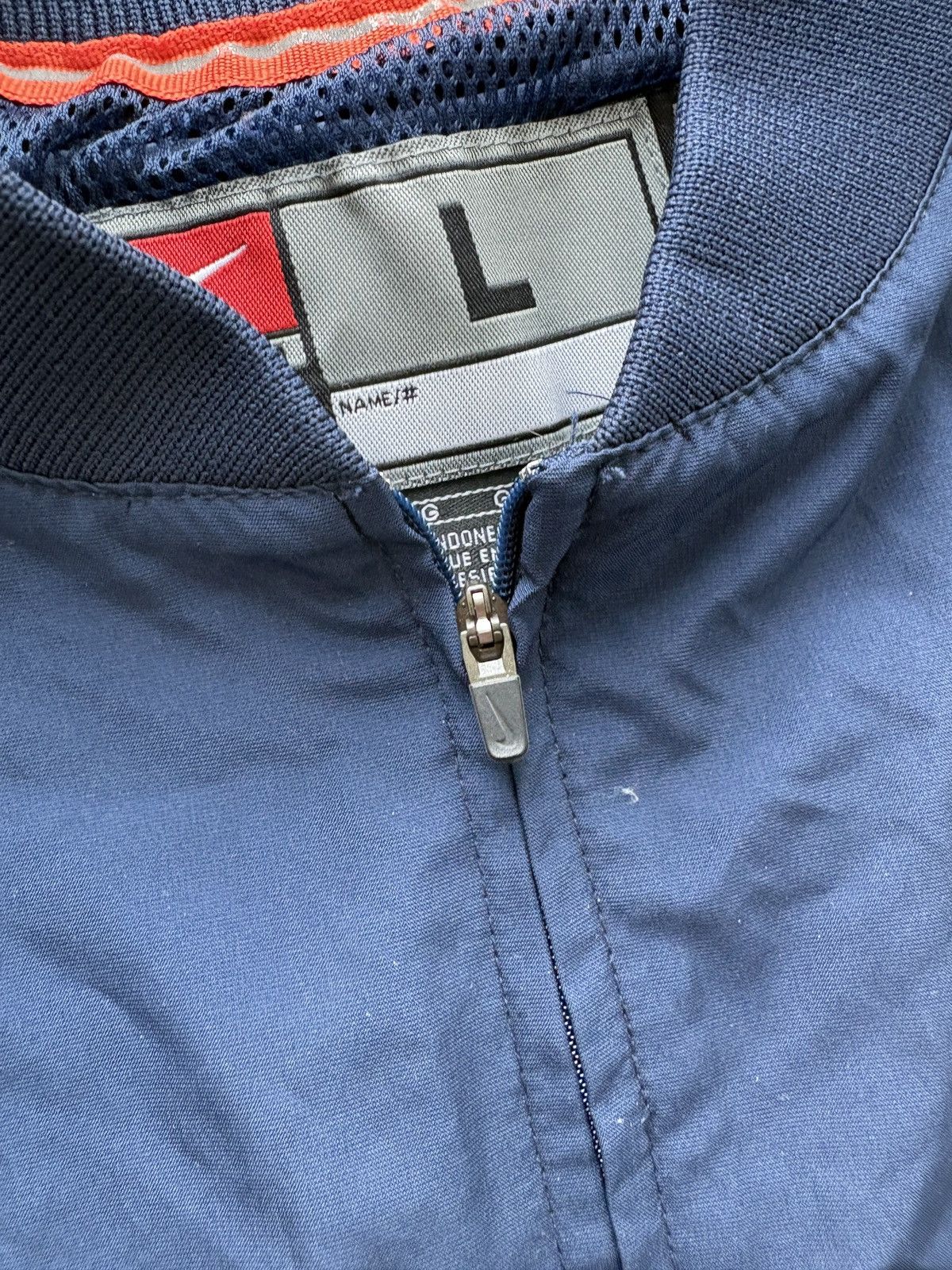 Nike Vintage Y2K Nike UVA Virginia Quarter Zip Windbreaker Size US L / EU 52-54 / 3 - 7 Thumbnail
