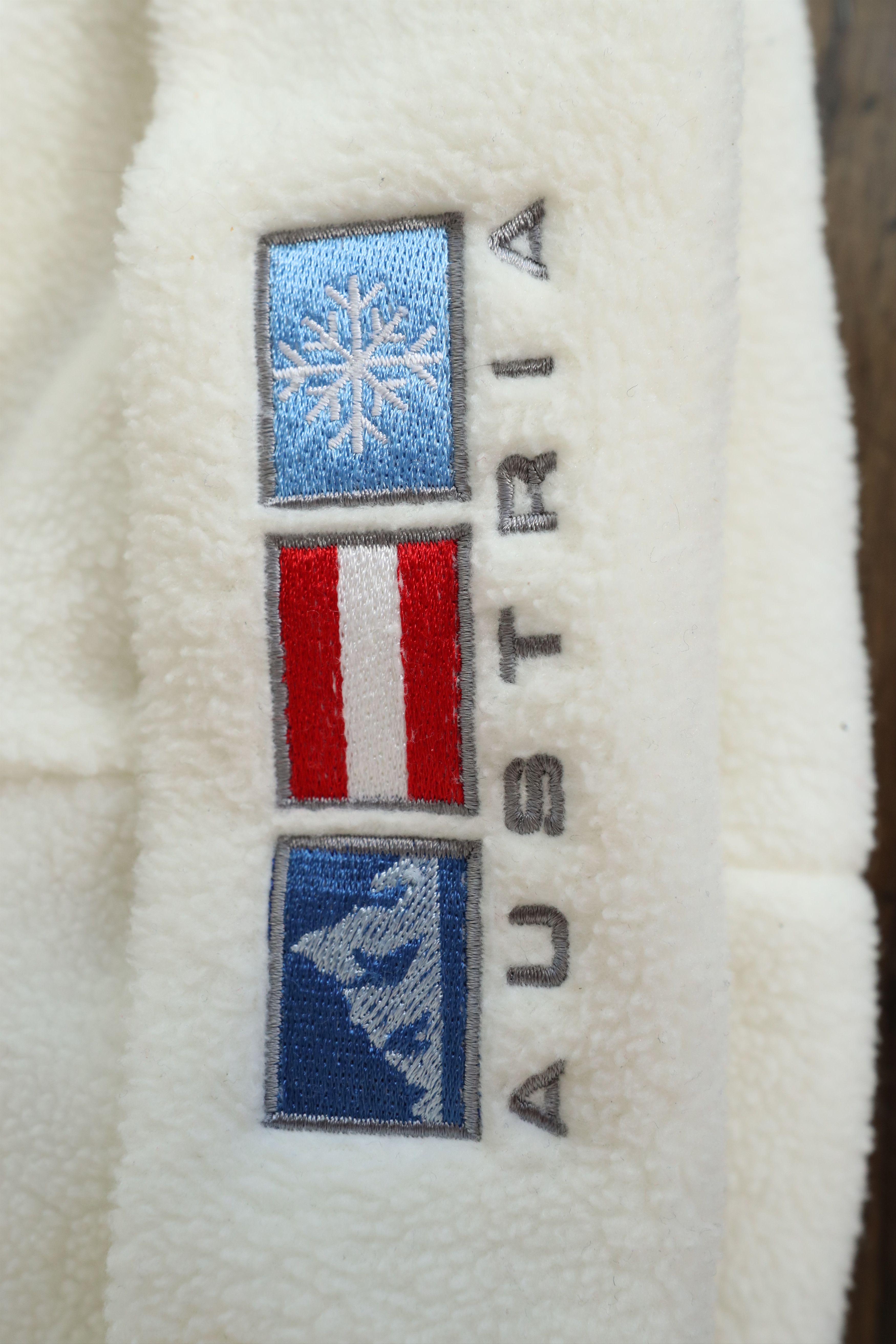 Vintage TAGO White Fleece Austria Beanie (OS) Size ONE SIZE - 6 Thumbnail