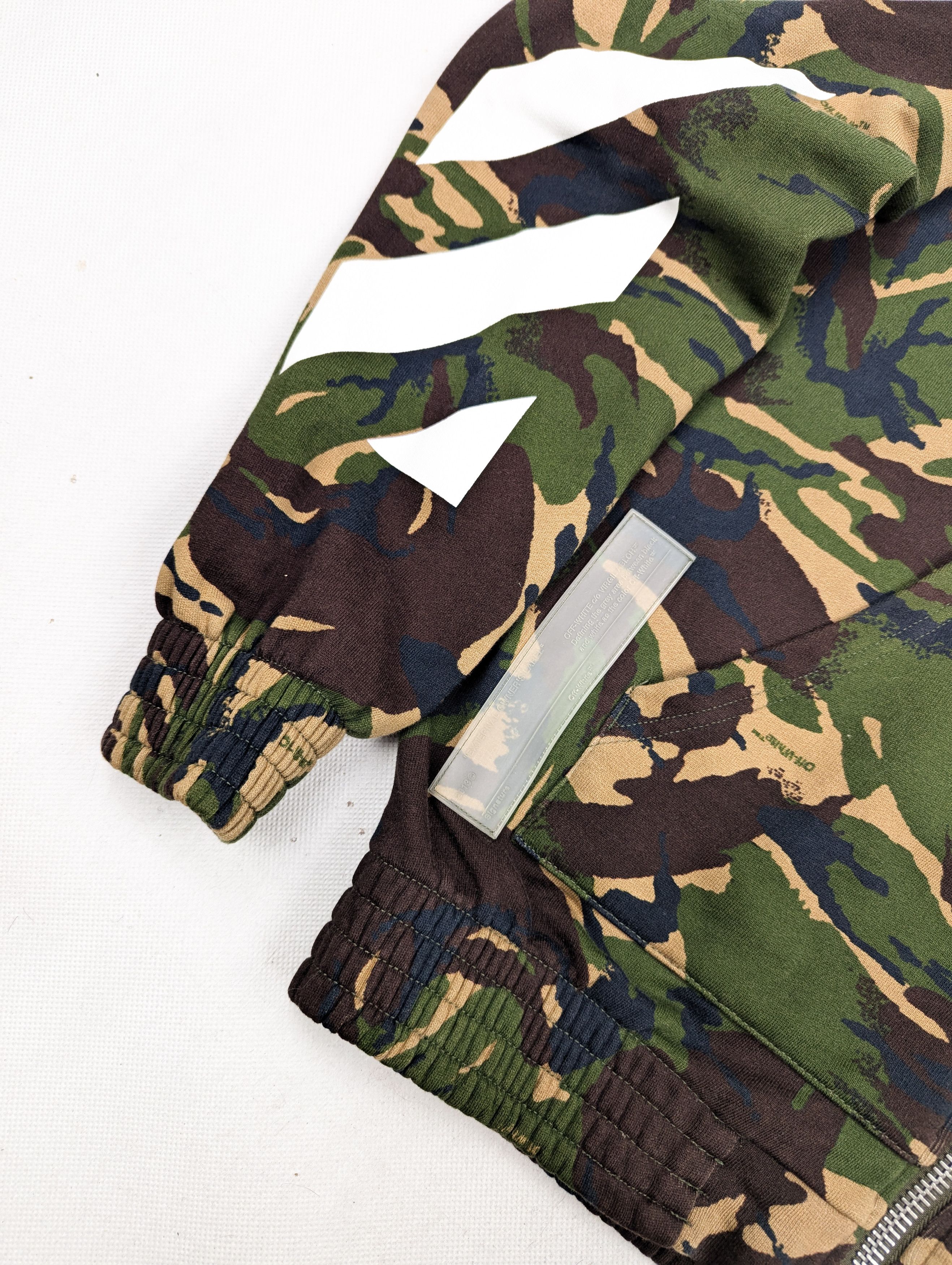 Off-White Off-White camo zip hoodie S Size US S / EU 44-46 / 1 - 3 Thumbnail