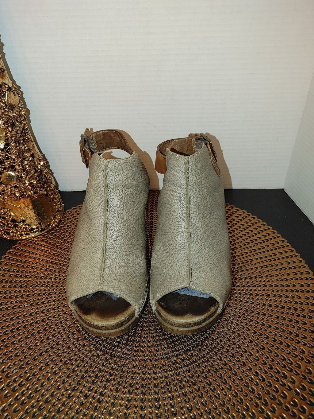 Dansko Dansko Danae Peep Toe Heels Size 38 Size US 7.5 / IT 37.5 - 1 Thumbnail