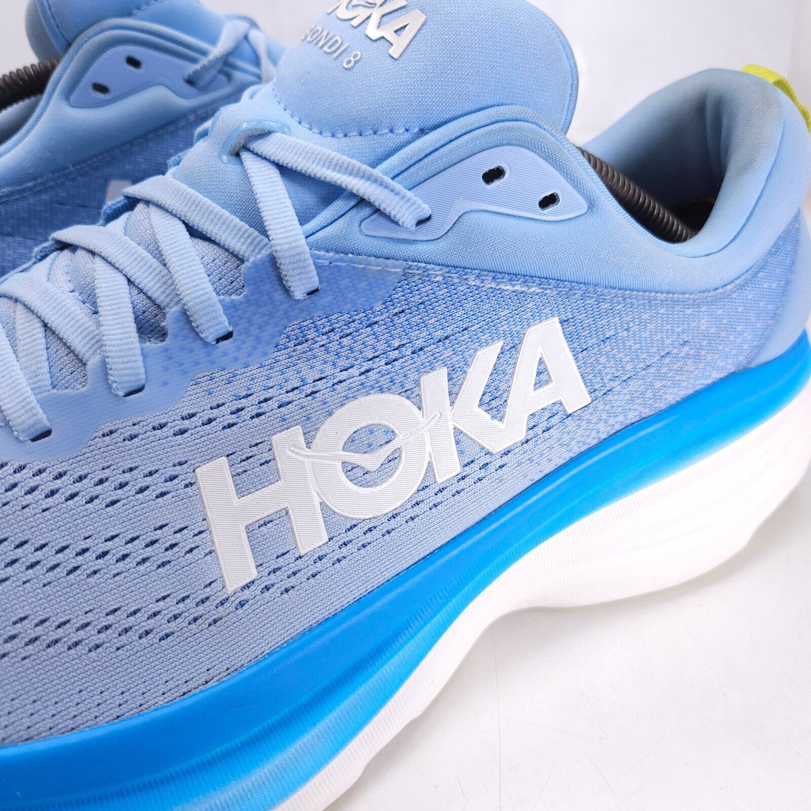 Hoka Hoka One One Bondi 8 Shoe Mens Size 11 2E F27223C Blue Size US 11 / EU 44 - 9 Thumbnail