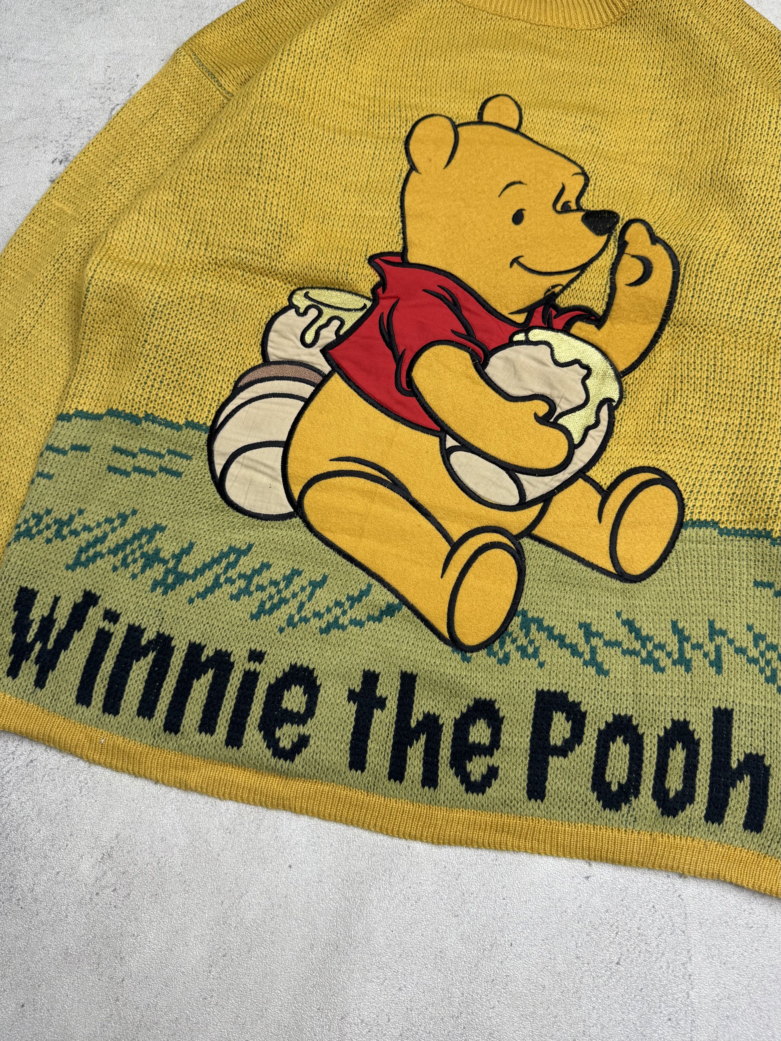 Disney Vintage Pooh Disney Knit Sweater Size US S / EU 44-46 / 1 - 2 Thumbnail