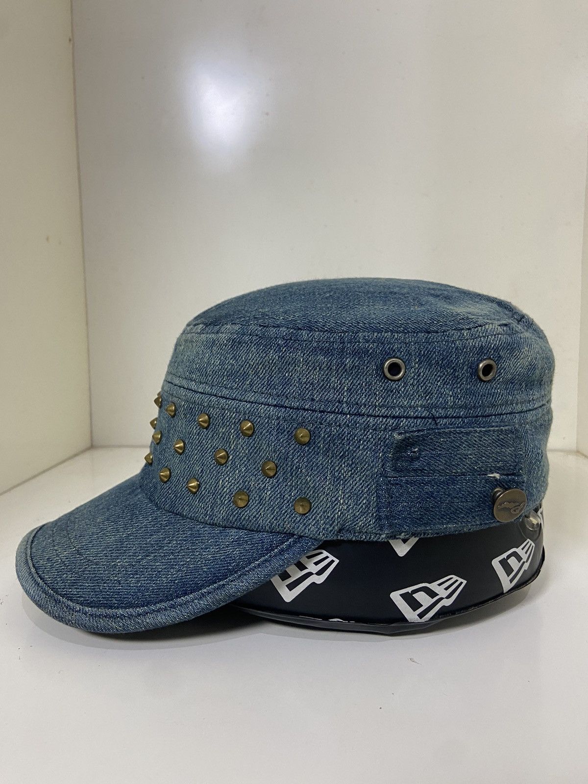 Hysteric Glamour × If Six Was Nine × Le Grande Bleu (L.G.B.) VTG leshop patrol hat studded button Size ONE SIZE - 3 Thumbnail