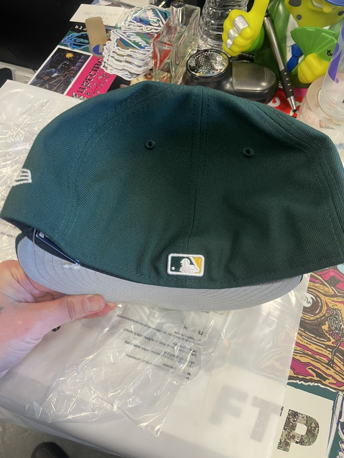 MLB × New Era × Supreme Supreme MLB Oakland As Fitted Size ONE SIZE - 3 Thumbnail