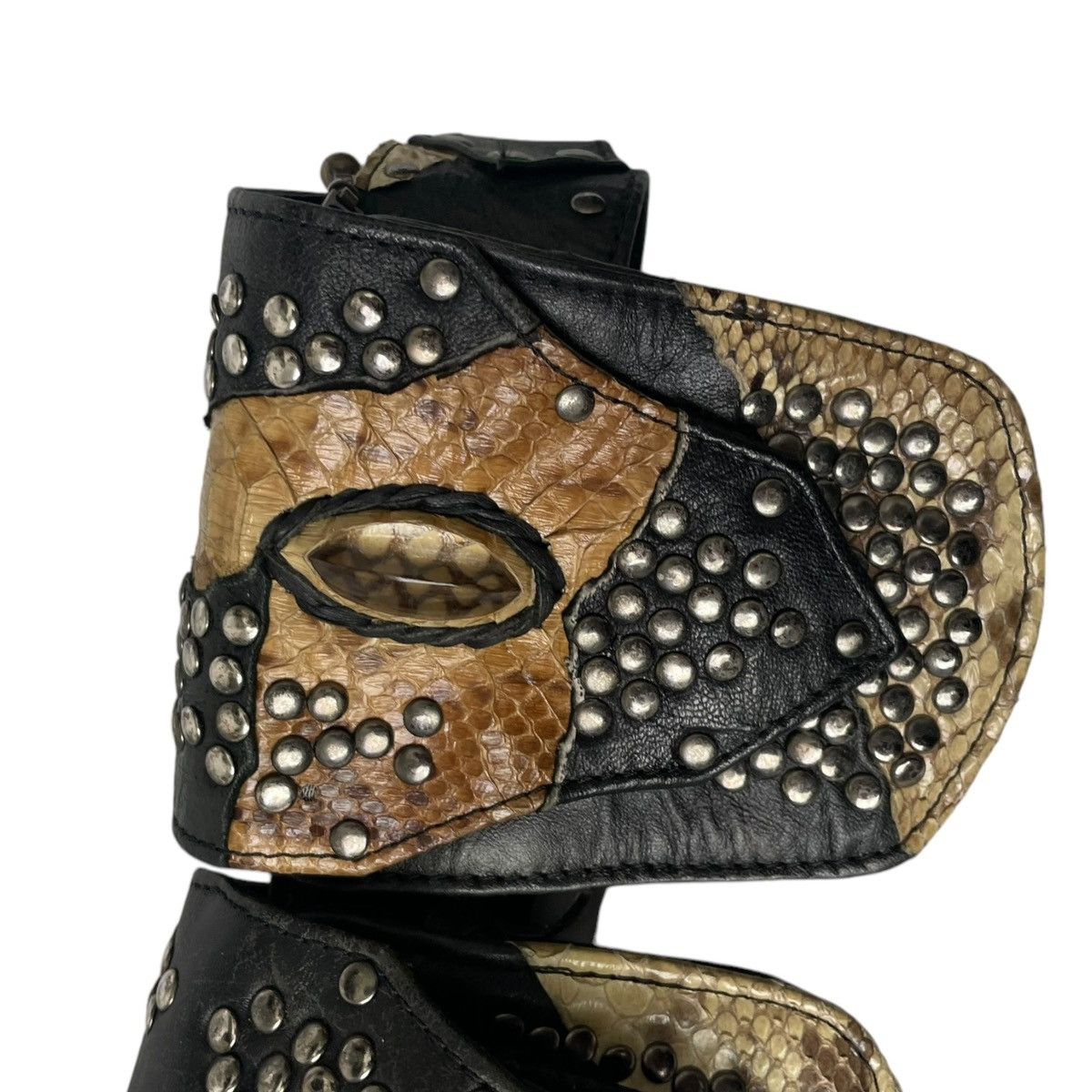 KMRii Kmrii snakeskin gem belt Size ONE SIZE - 4 Thumbnail