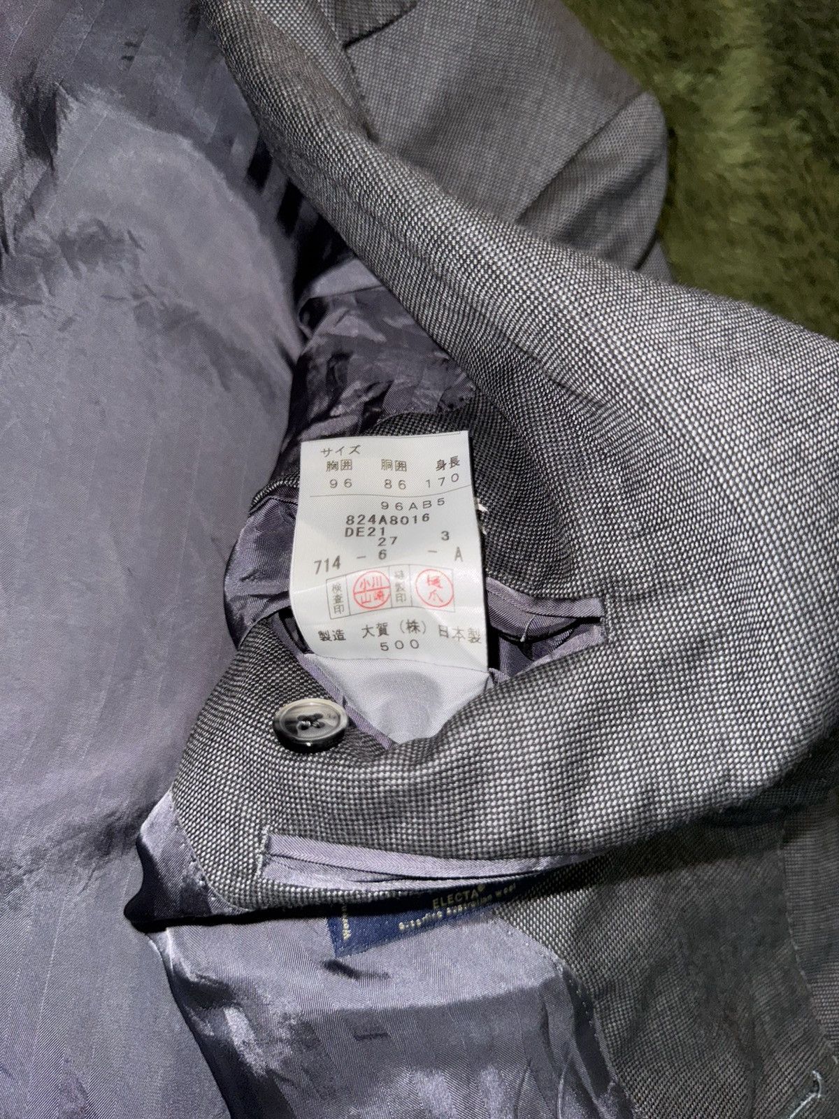 Ermenegildo Zegna Ermenegildo Zegna Fabric Tailor-Made Blazer MADE IN JAPAN Size 42R - 9 Thumbnail