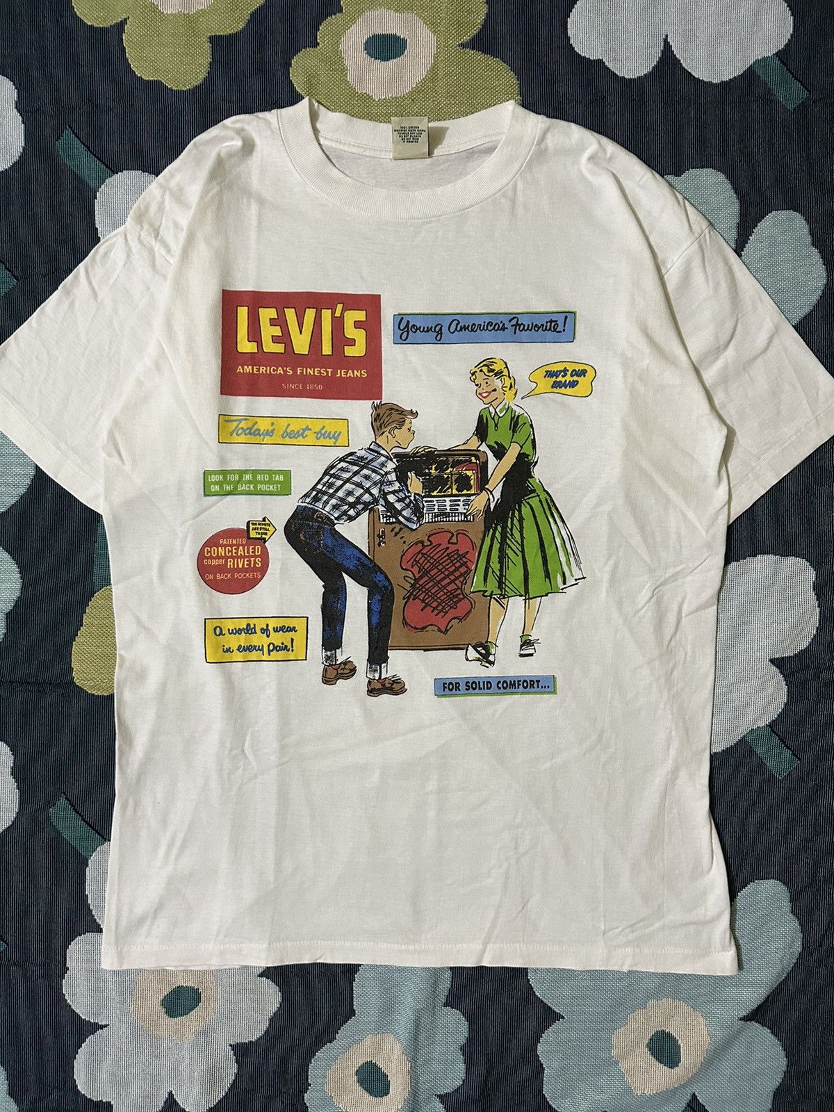 Levi's Vintage Clothing 90’s Levi’s [ Young American Favorite! ] Size US XL / EU 56 / 4 - 6 Thumbnail