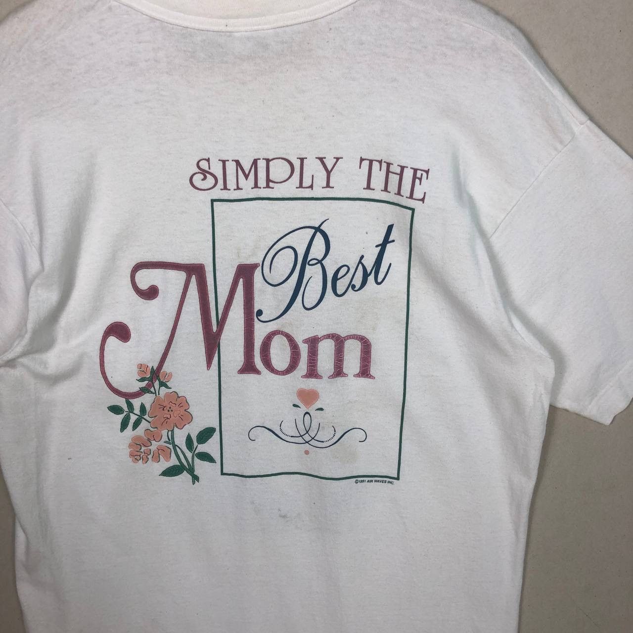 Fuck Art, Make Tees Vintage 1991 Fruit of the Loom "Simply The Best" Mom Tee L Size US L / EU 52-54 / 3 - 4 Thumbnail