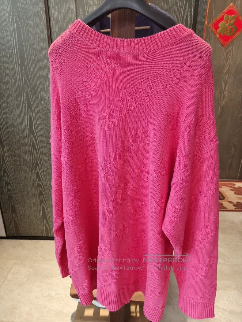 Balenciaga Balenciaga All-over Print Bullet Screen Knit Sweater Size US M / EU 48-50 / 2 - 2 Thumbnail