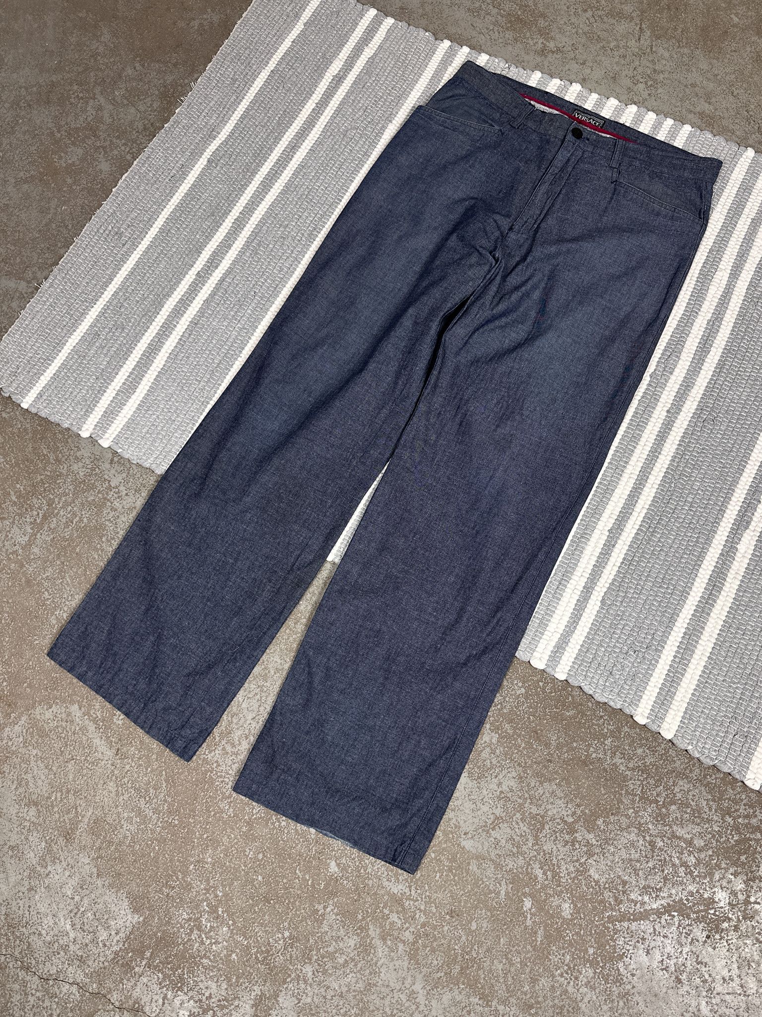 Versace × Versace Jeans Couture × Vintage Vintage Versace Jeans Couture Trousers Pants Size US 32 / EU 48 - 1 Thumbnail
