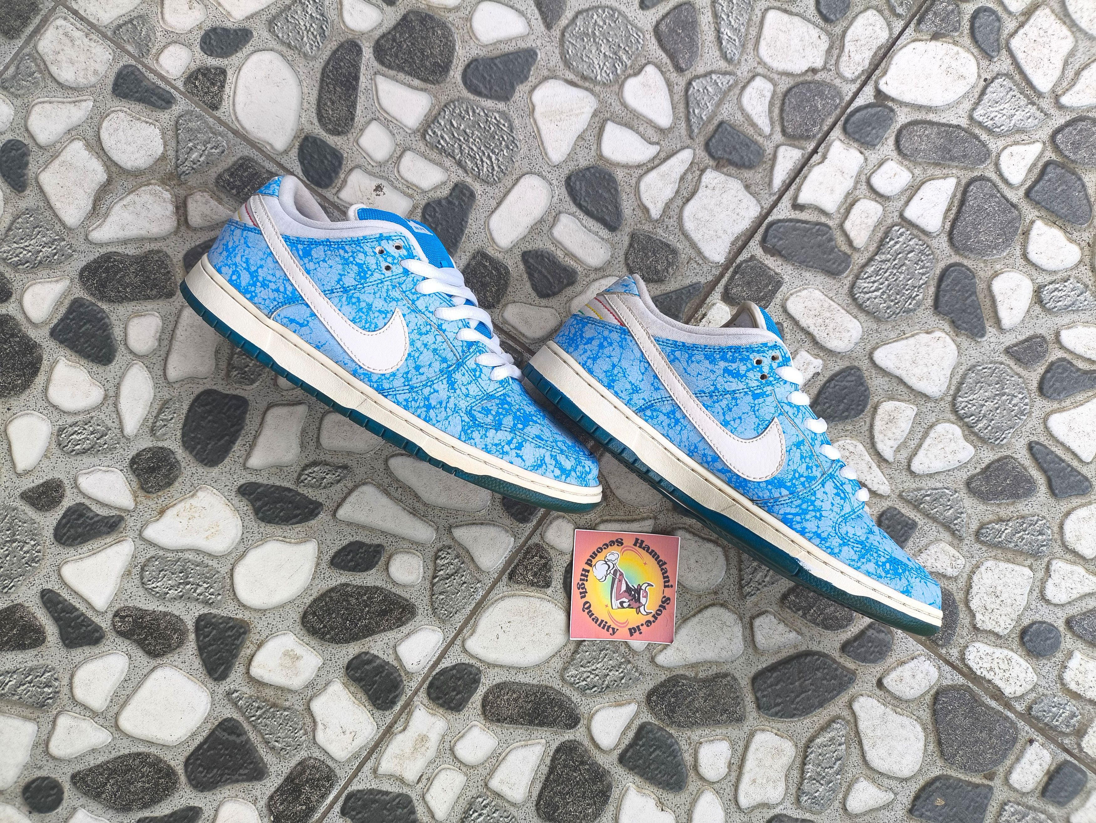 Nike SB Dunk Low Blue Marbels || ❌ SOLD ❌ Size US 11 / EU 44 - 3 Thumbnail
