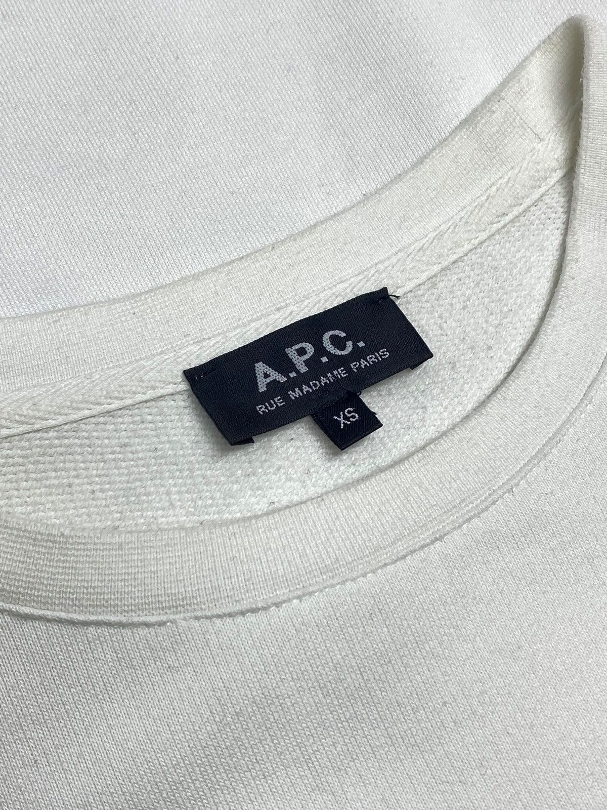 A.P.C. 🔥 A.P.C RUE MADAME COTTON CREWNECK SWEATSHIRT Size US XS / EU 42 / 0 - 8 Thumbnail